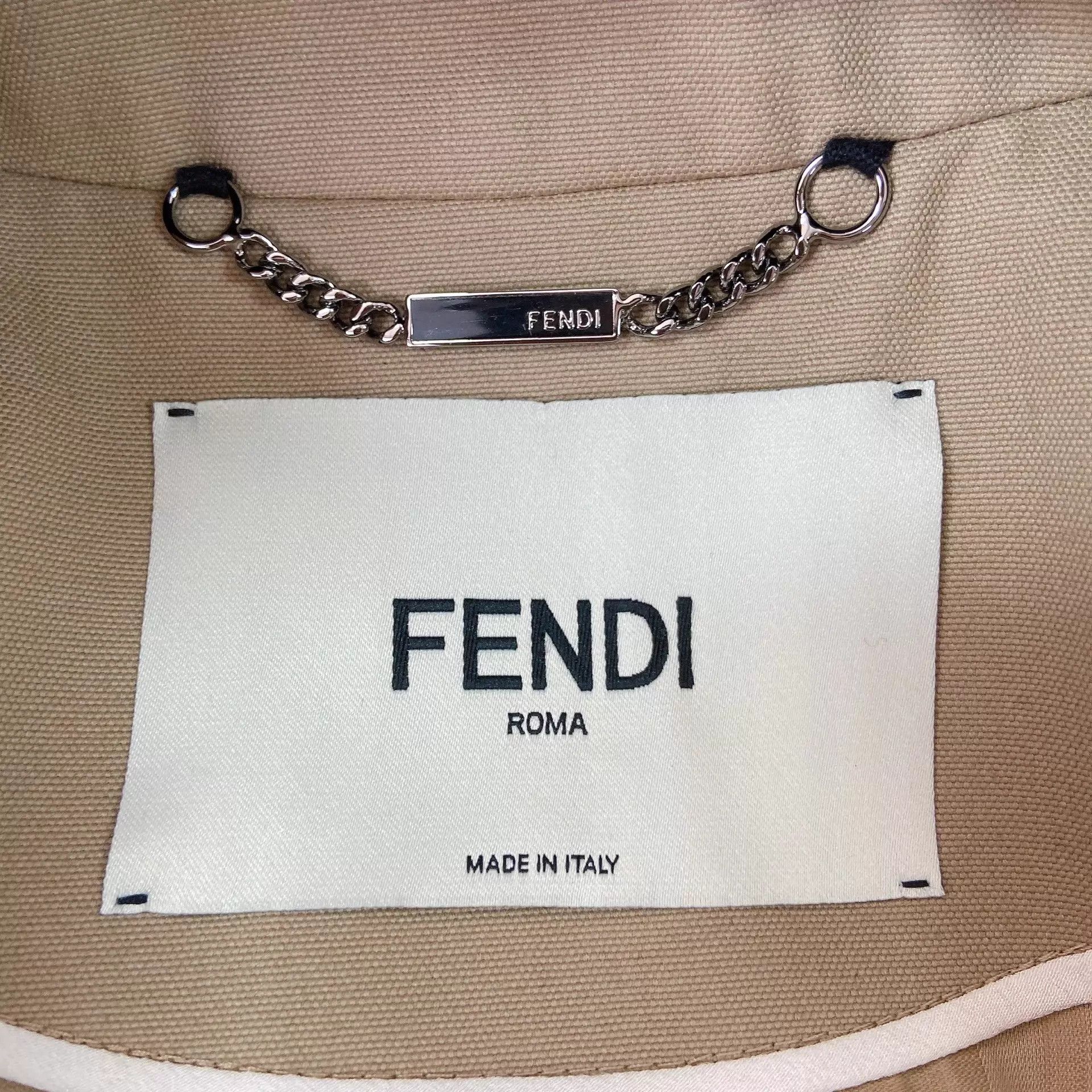 Fendi Fendi beige overcoat 36 Size XS / US 0-2 / IT 36-38 - 7 Thumbnail