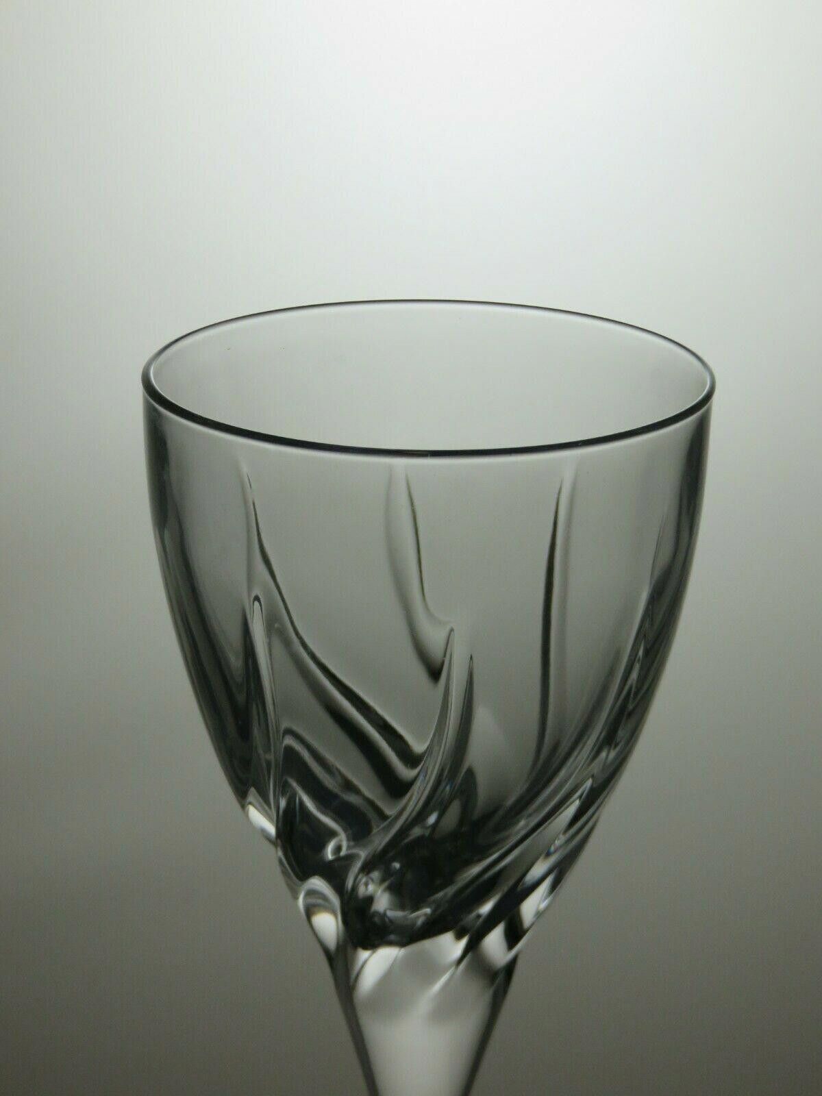 The Unbranded Brand Cut Glass Tall Crystal Clear Wine Glass 8 1/4" Size ONE SIZE - 2 Thumbnail