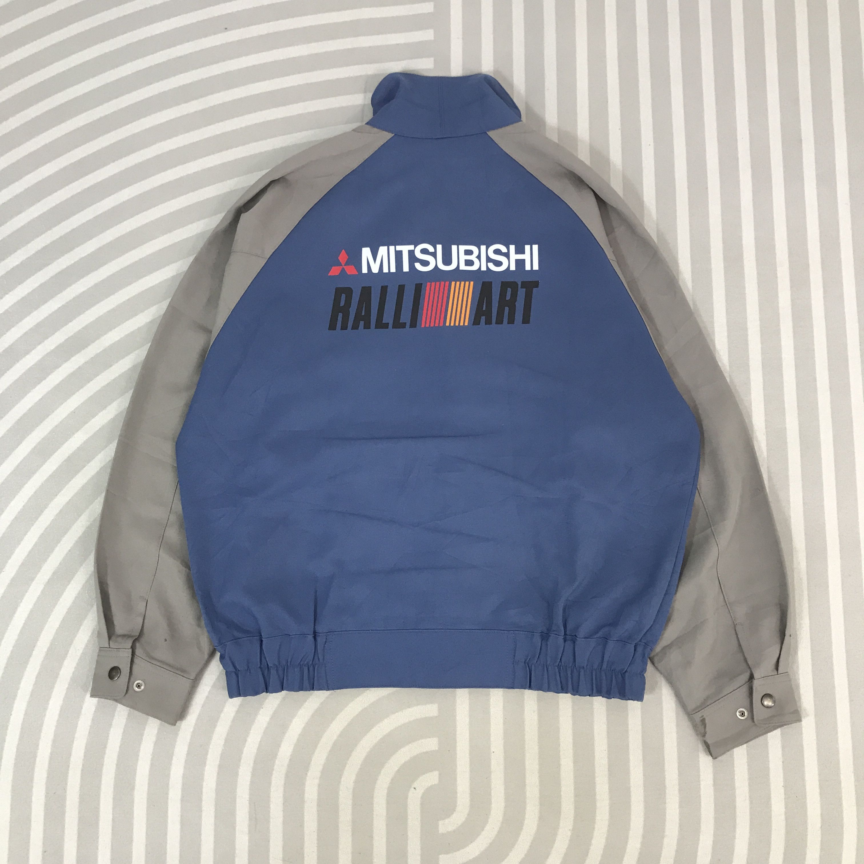 Japanese Brand Vintage Mitsubishi Racing motorsport custom Jacket Size US L / EU 52-54 / 3 - 1 Thumbnail