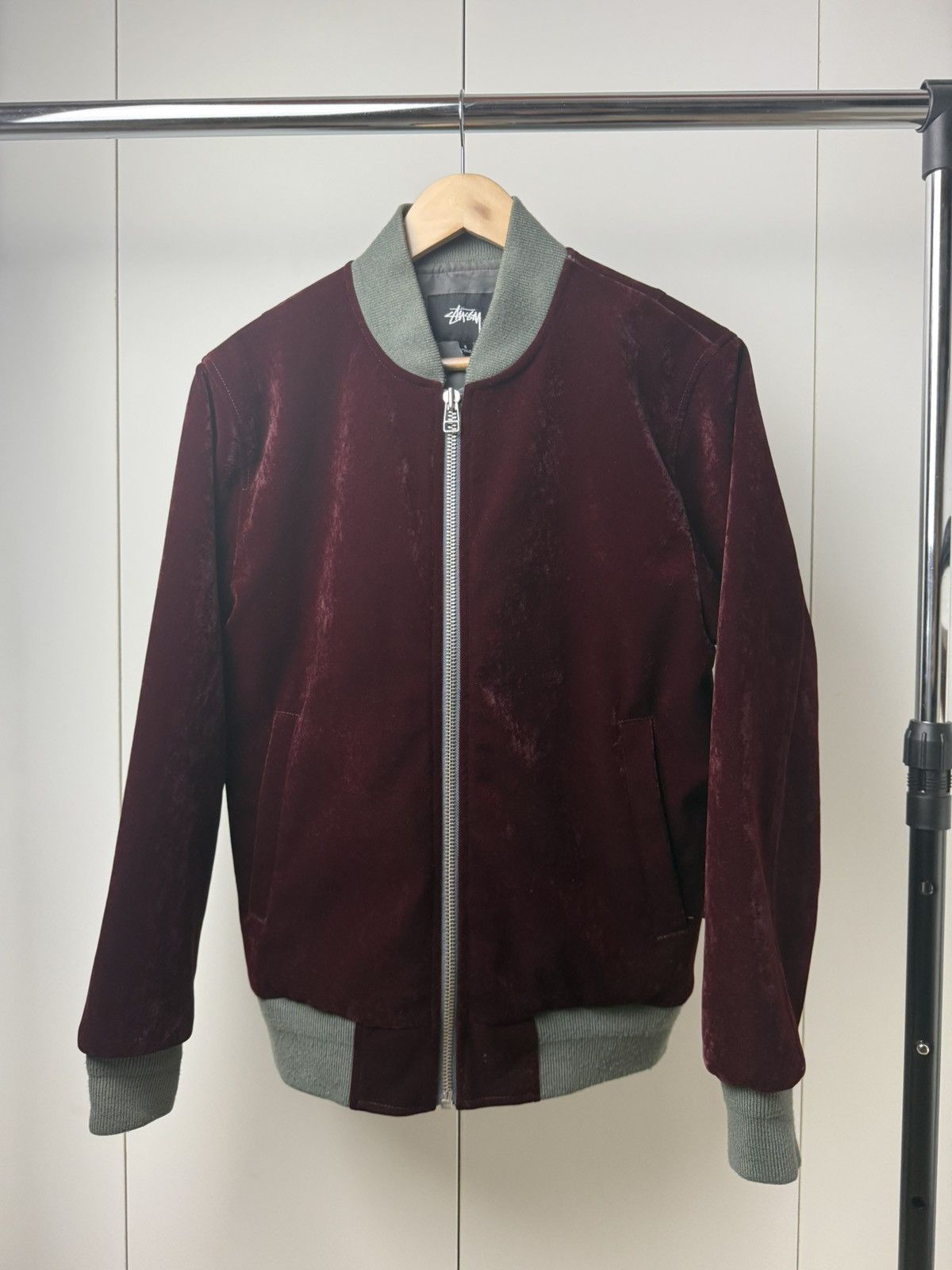 Stussy Stussy Velvet Bomber Size US S / EU 44-46 / 1 - 1 Thumbnail