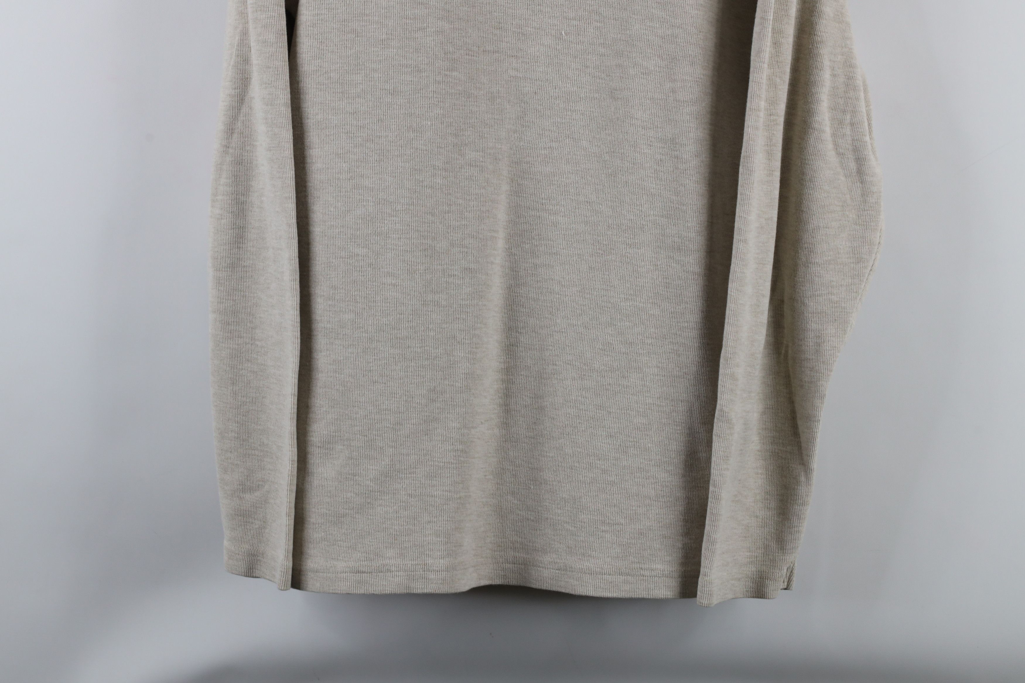 Vintage Vintage 90s Streetwear Knit Long Sleeve Henley T-Shirt Size US L / EU 52-54 / 3 - 3 Thumbnail