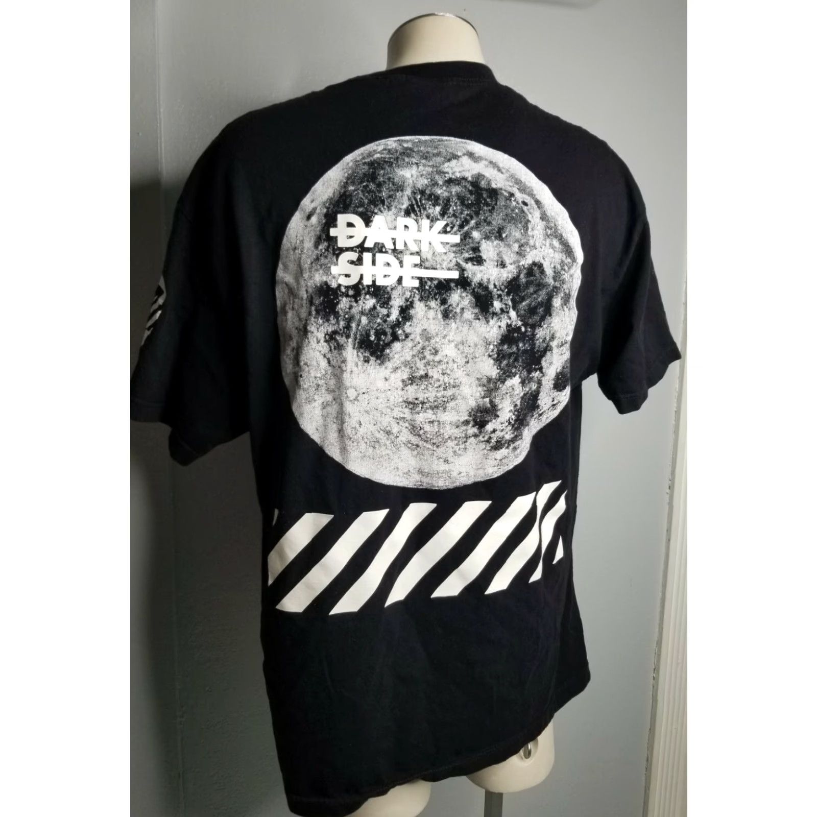 Vintage Mens XL L.A.T.H.C. Los Angeles Tree House Club T Shirt Dark Side of the Moon Size US XL / EU 56 / 4 - 2 Thumbnail