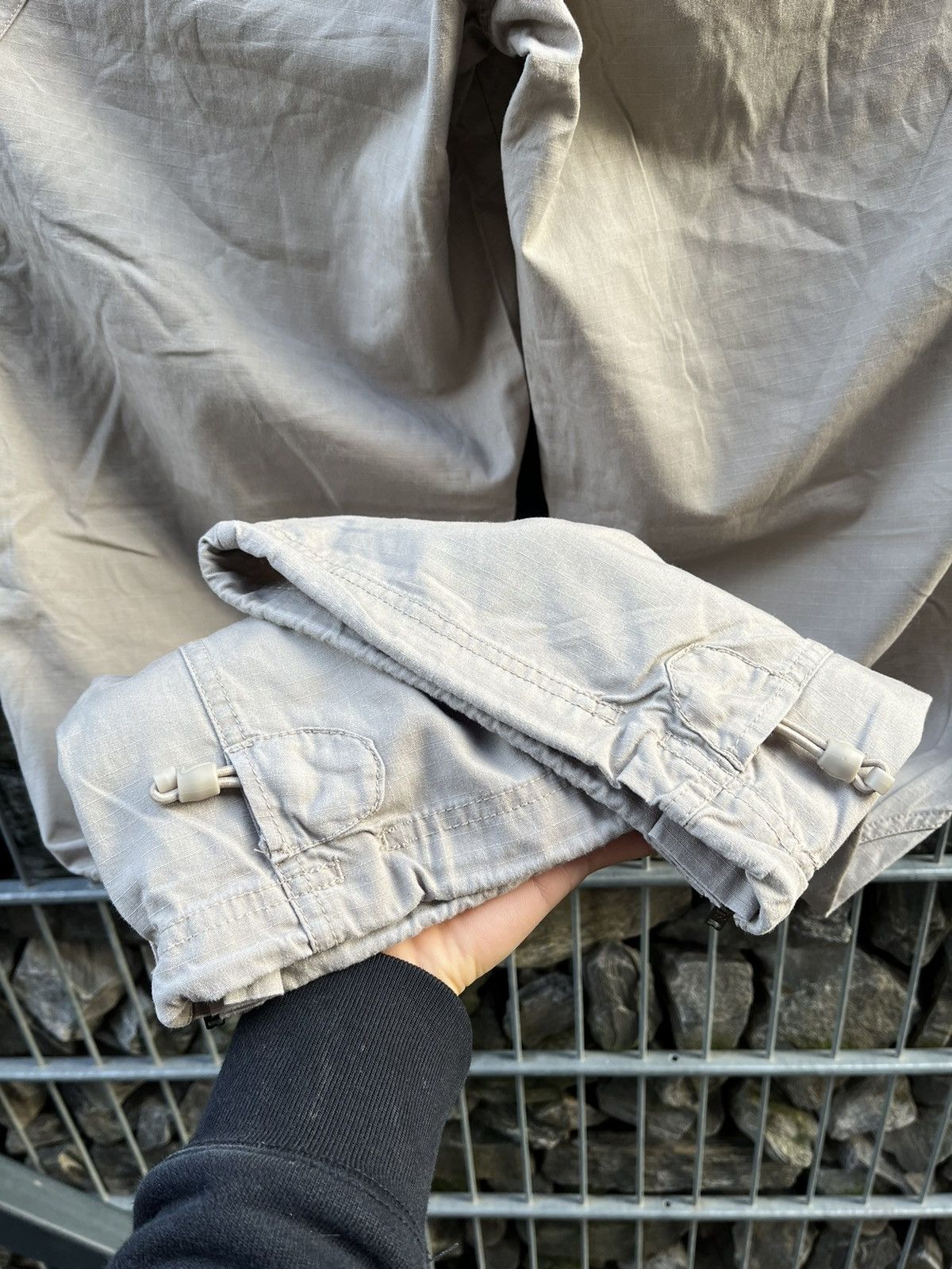 Nike Vintage Nike Baggy Cargo Y2K Parachute Joggers Pants Rare Size US 36 / EU 52 - 6 Thumbnail