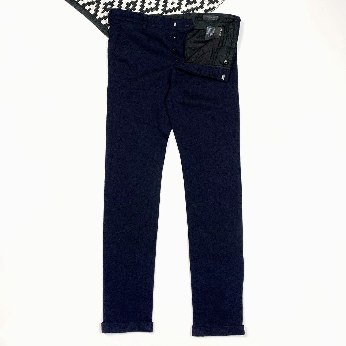 PRADA VIRGIN WOOL PANTS A/W 2019