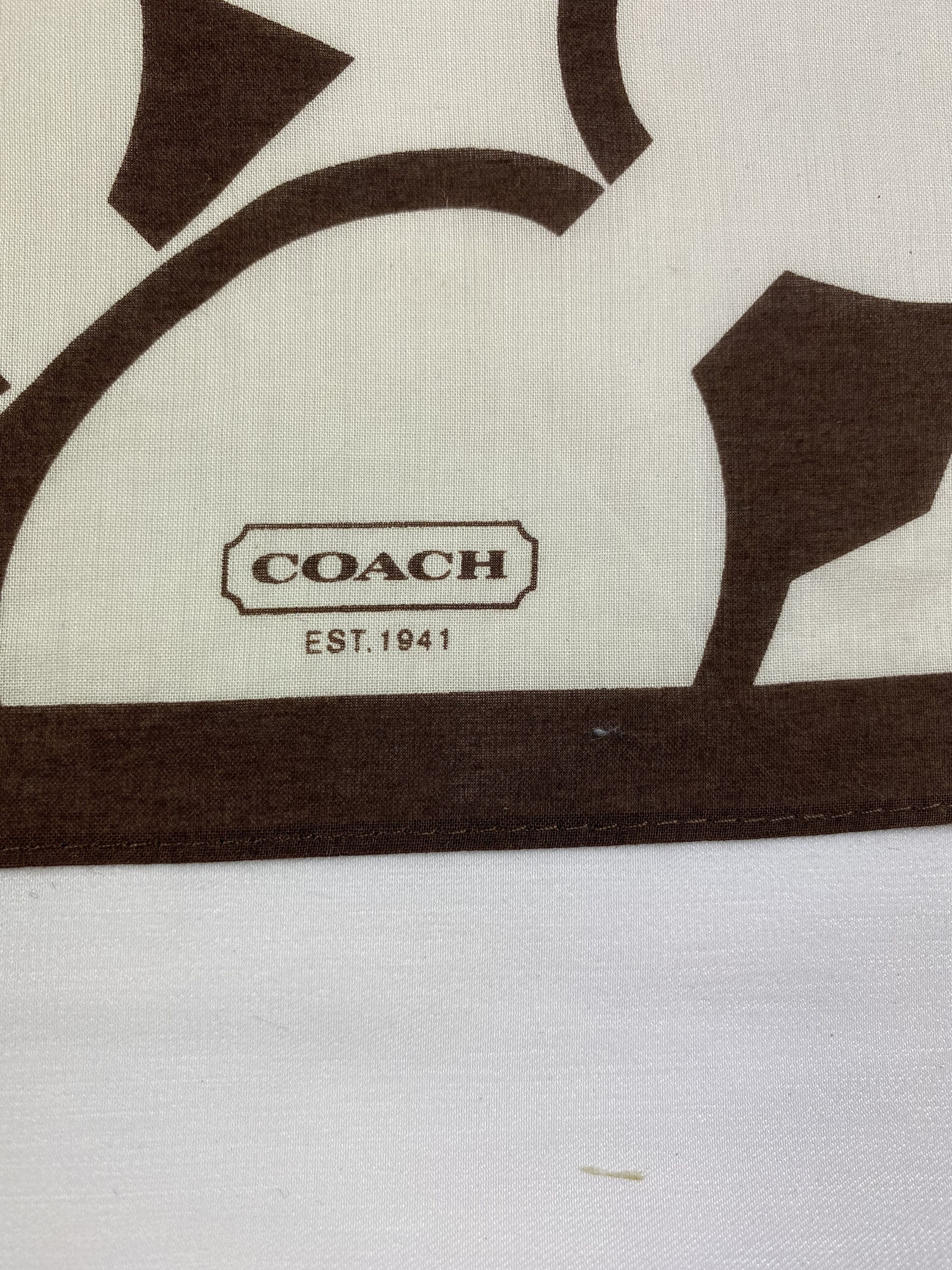 Coach × Vintage Coach Monogram Handkerchief / Bandana / Neckerchief Size ONE SIZE - 5 Thumbnail