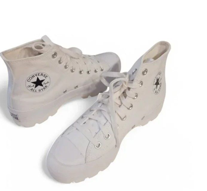 Converse Womens Converse Lugged Chuck Taylor High Tops Sneakers Size US 9 / IT 39 - 7 Thumbnail