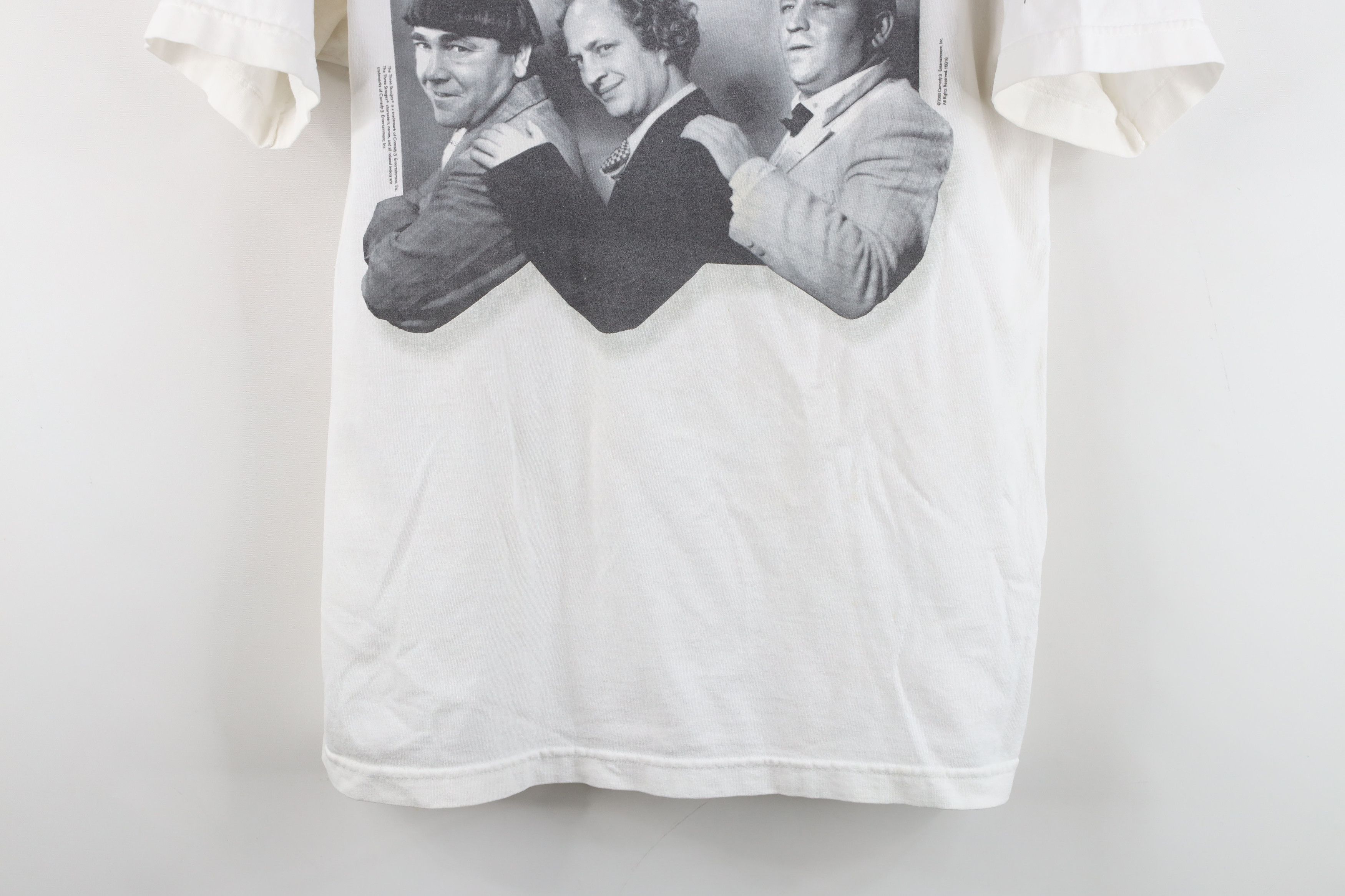 Vintage Vintage Y2K 2000 The Three Stooges Attorneys At Law T-Shirt Size US M / EU 48-50 / 2 - 3 Thumbnail