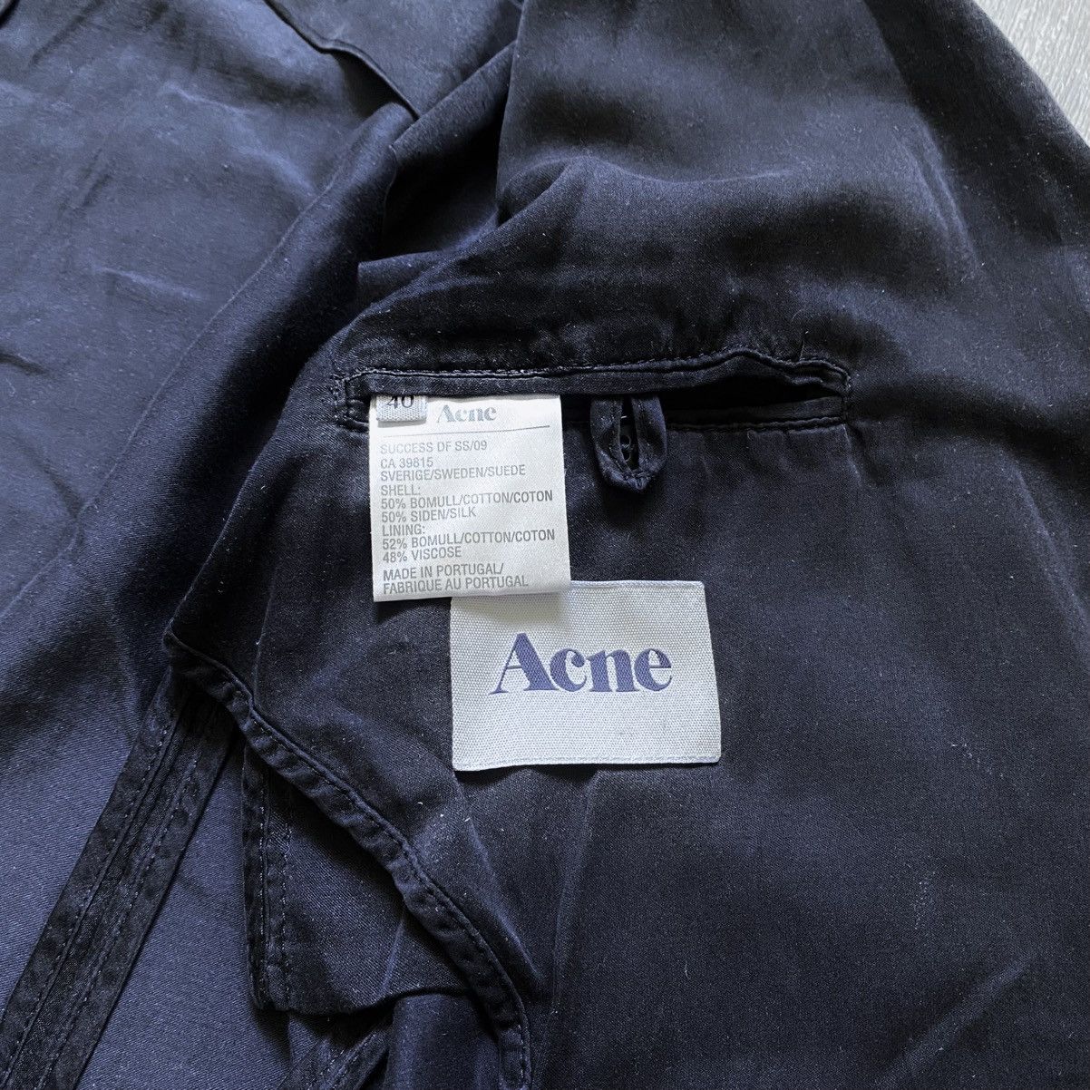 Acne Studios Womens Acne Studios Success SS09 Opium Blazer Jacket Vintage Size S / US 4 / IT 40 - 14 Thumbnail