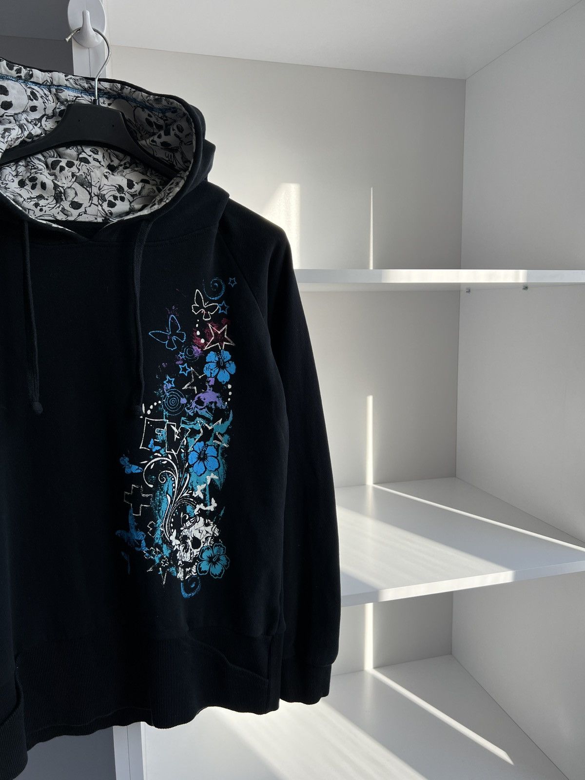 Japanese Brand × Vintage Vintage Women’s Ed Hardy Style Hoodie Size XL / US 12-14 / IT 48-50 - 5 Thumbnail