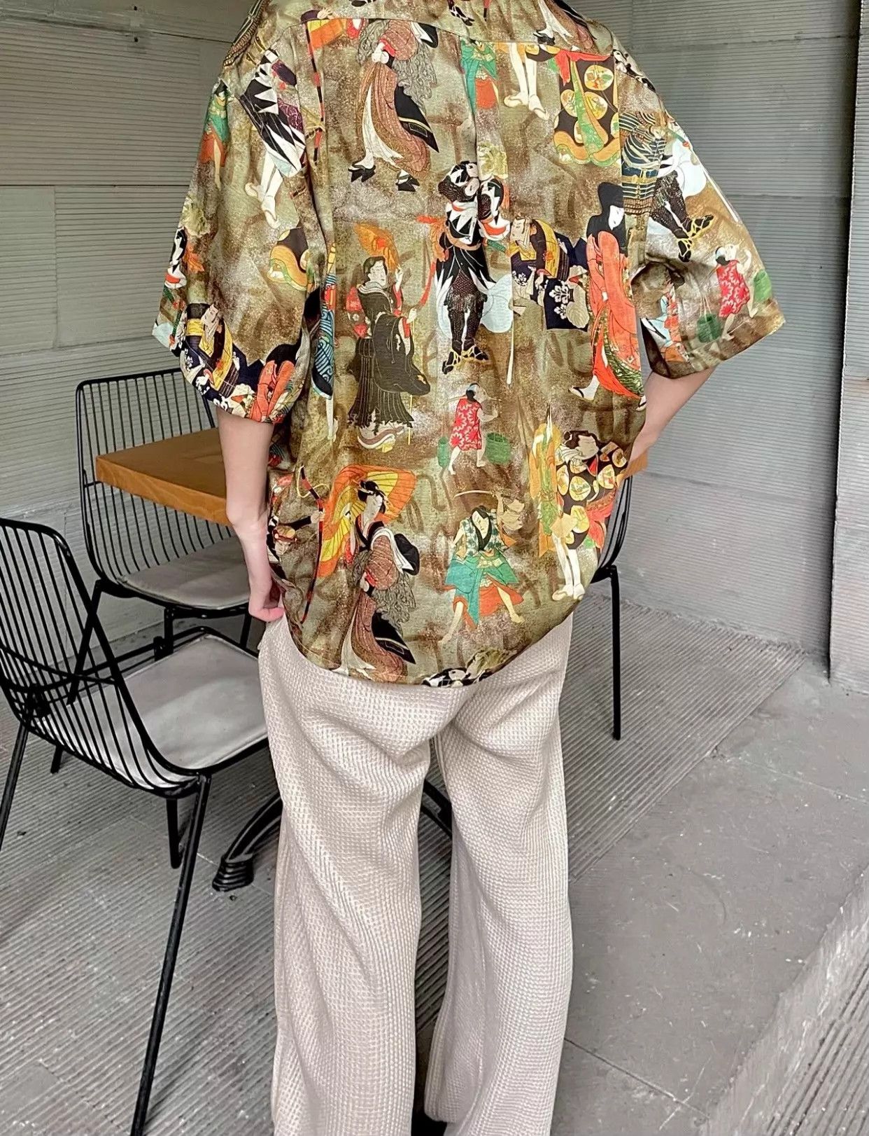 Martine Rose Martine Rose Ukiyo-e Kabukicho Geisha Aloha Shirt Short S Size US S / EU 44-46 / 1 - 9 Thumbnail