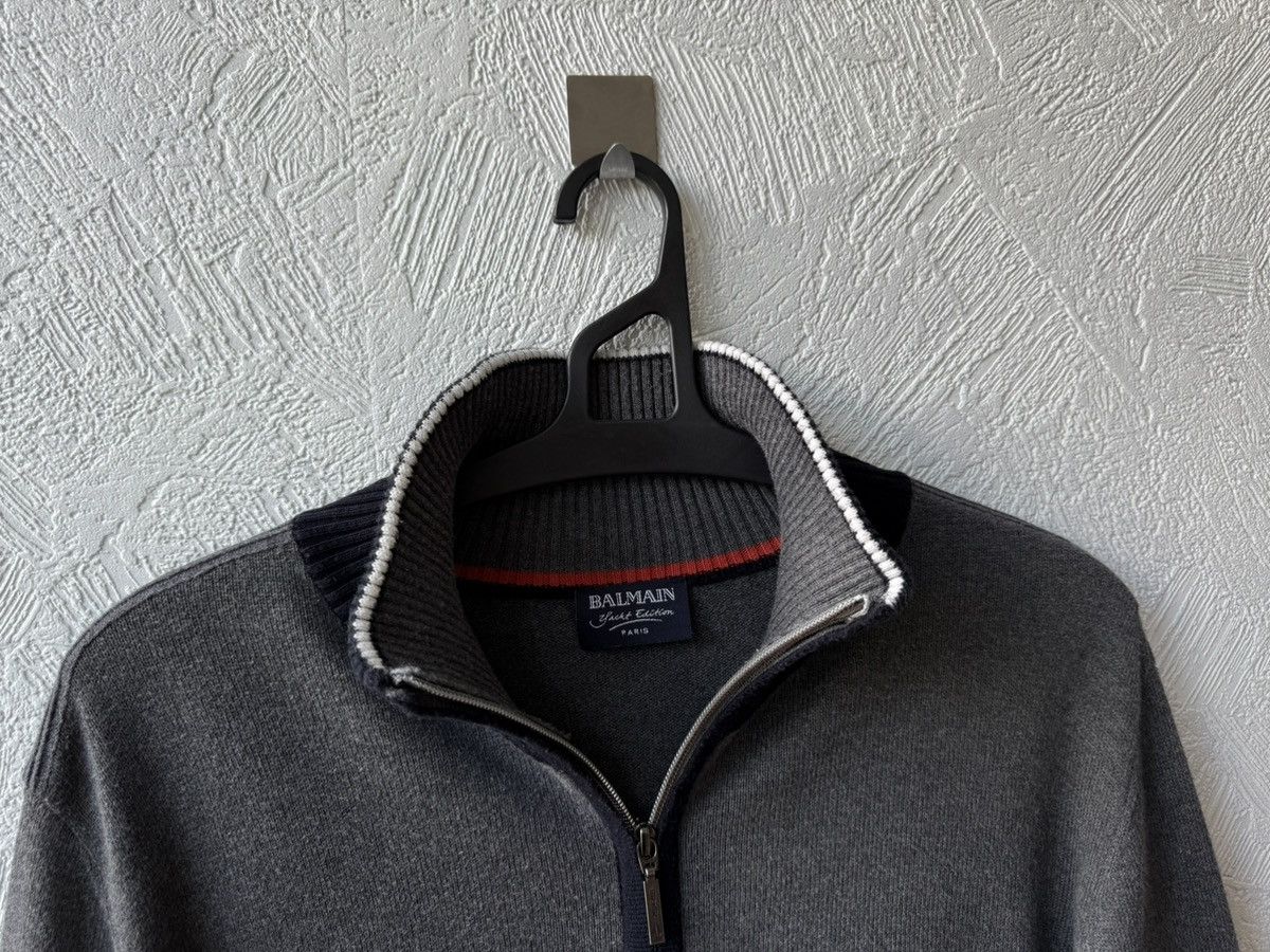 Balmain Balmain Yacht Edition Zip Sweater Size US M / EU 48-50 / 2 - 5 Thumbnail