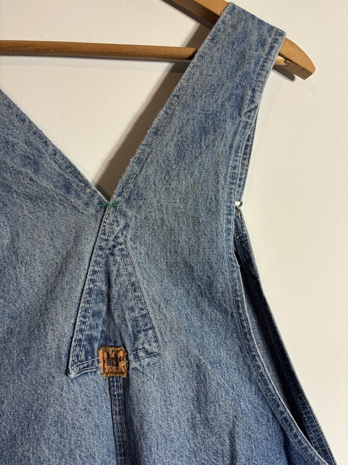 Wrangler Vtg Big Ben Wrangler Overalls Denim Workwear Distressed 38 Size US 38 / EU 54 - 6 Thumbnail