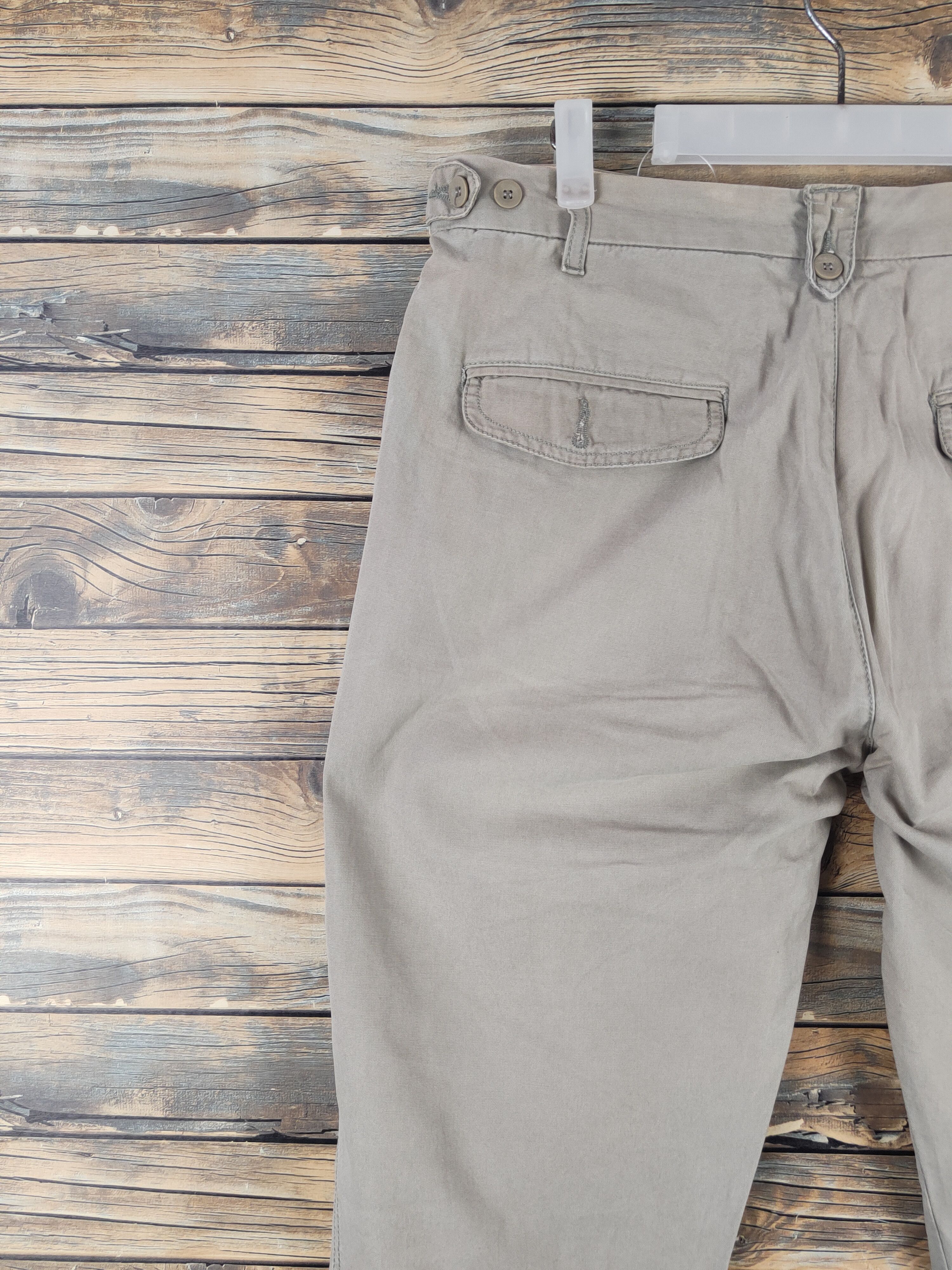 Silas DL Silas Beige Multipocket Casual Pants #46-266T Size US 35 - 8 Thumbnail
