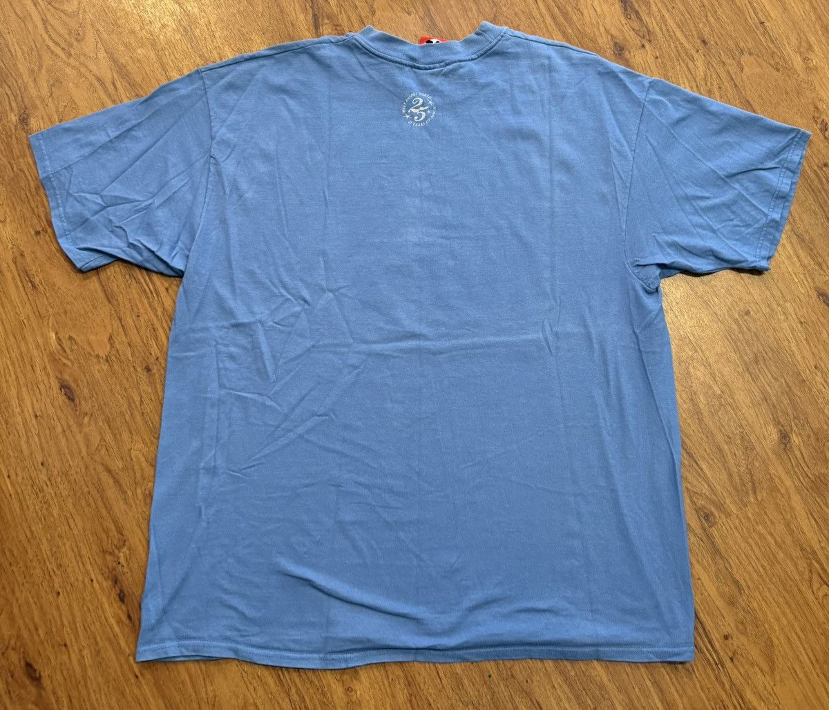 Disney Vintage 90s Disney Mickey Mouse 25 New Year Castle T Shirt Size US XL / EU 56 / 4 - 4 Thumbnail