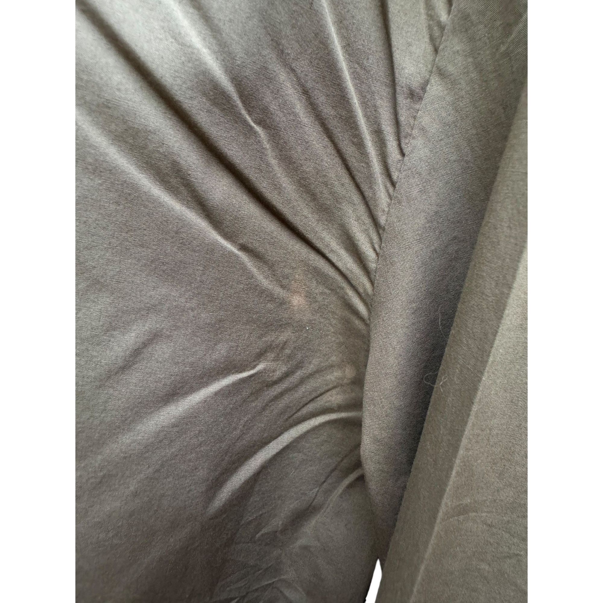 Maison Margiela Maison Margiela Kaki 4 Stitches Shirt Size 43 / L Size US L / EU 52-54 / 3 - 7 Thumbnail