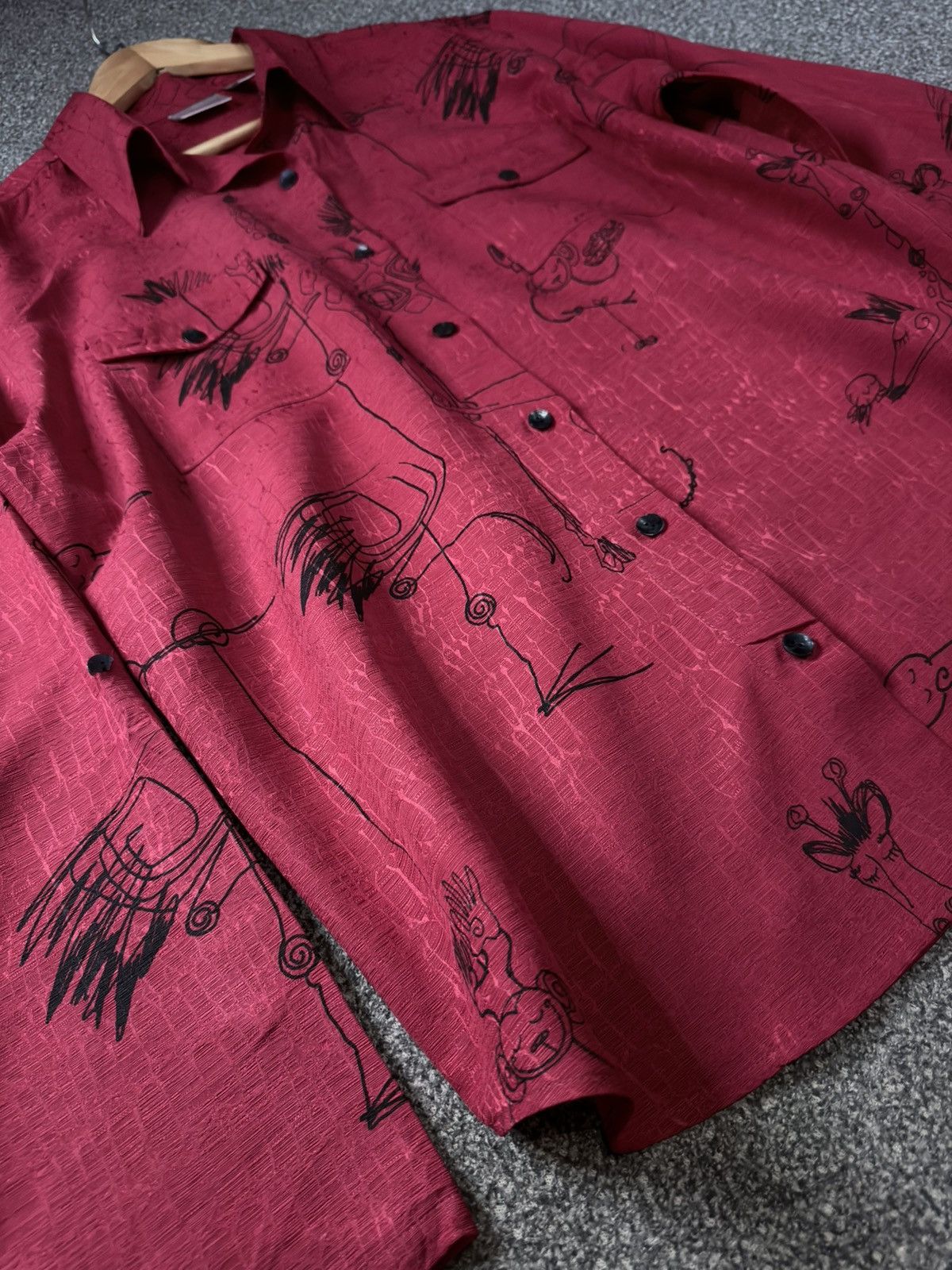 Chicos Vintage Rare Chico’s Krazy Kritter 100% Silk Size US M / EU 48-50 / 2 - 3 Thumbnail