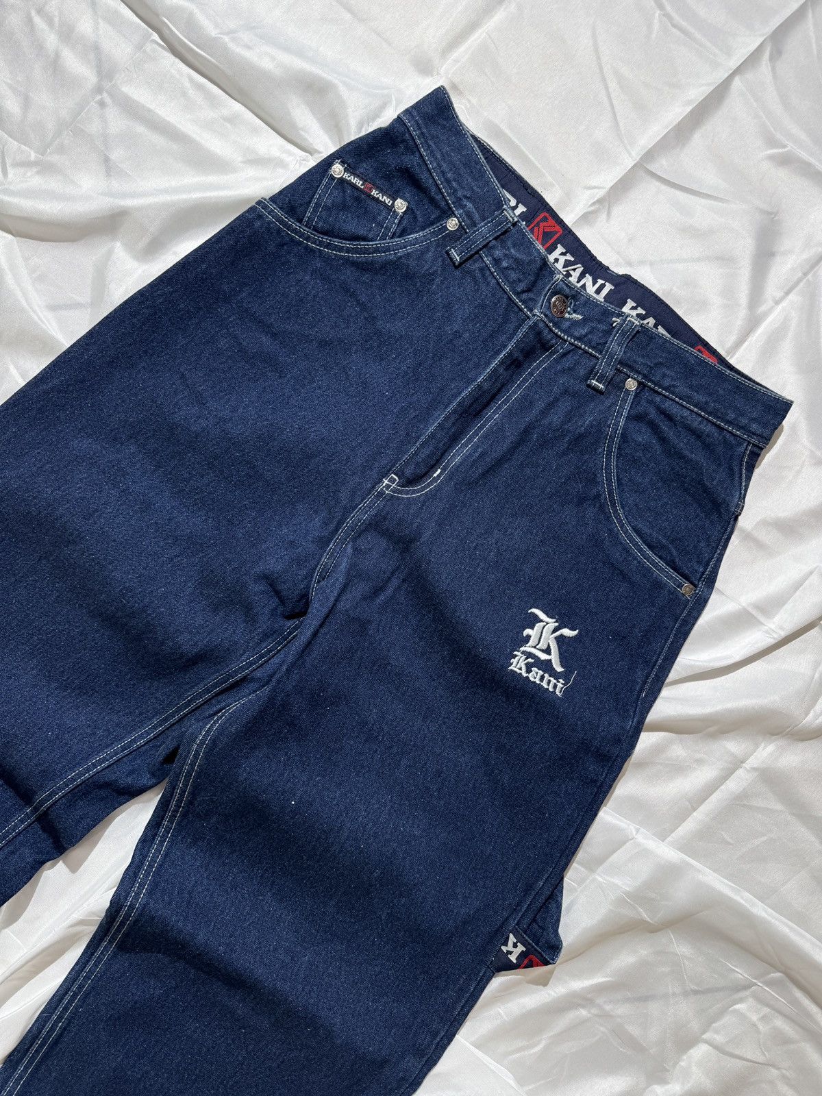 Karl Kani Karl Kani Y2K Carpenter Baggy Vintage Denim Jeans Size US 32 / EU 48 - 5 Thumbnail