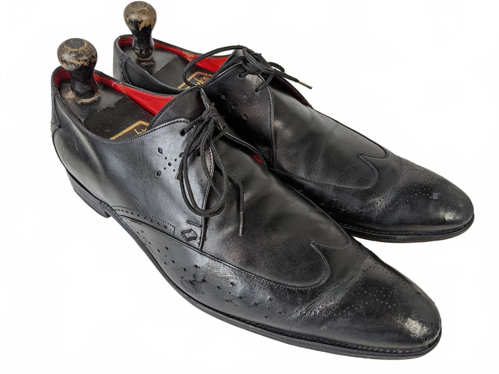 Jeffery West Jeffery West U.K. Oxford Brogue Men Leather Shoes US 10 Size US 10 / EU 43 - 4 Thumbnail
