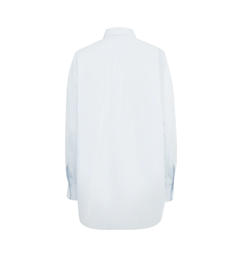 The Row o1h1sh11225 Caster Shirt in Sky Blue Size M / US 6-8 / IT 42-44 - 2 Thumbnail