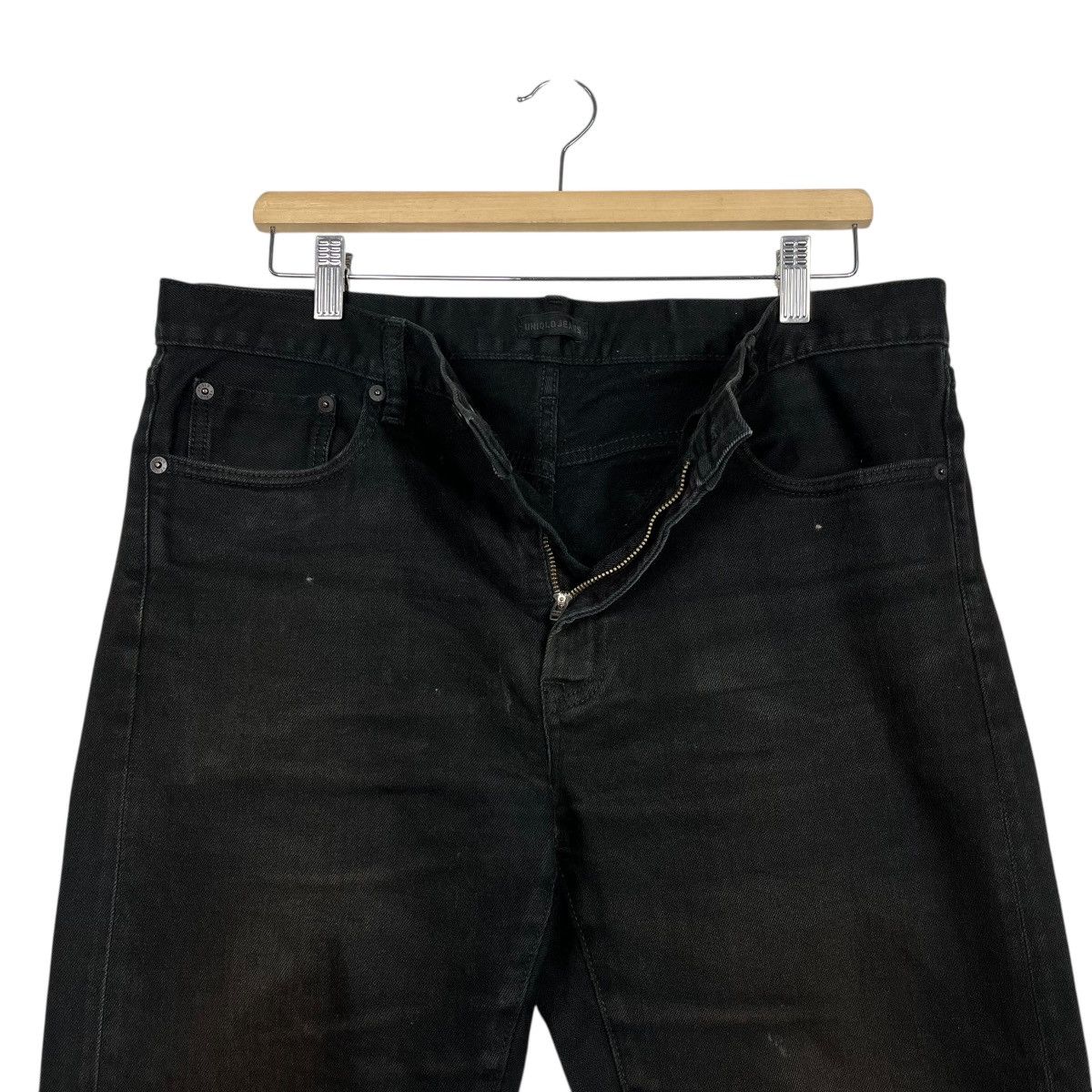 Japanese Brand Vintage Japanese Designer Black Selvedge Denim Size US 36 / EU 52 - 15 Thumbnail