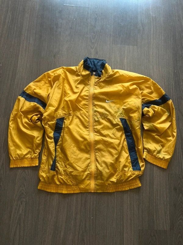 Nike Nike Sz M Track Jacket 1998 Windbreaker Big Swoosh Rare Size US M / EU 48-50 / 2 - 2 Thumbnail