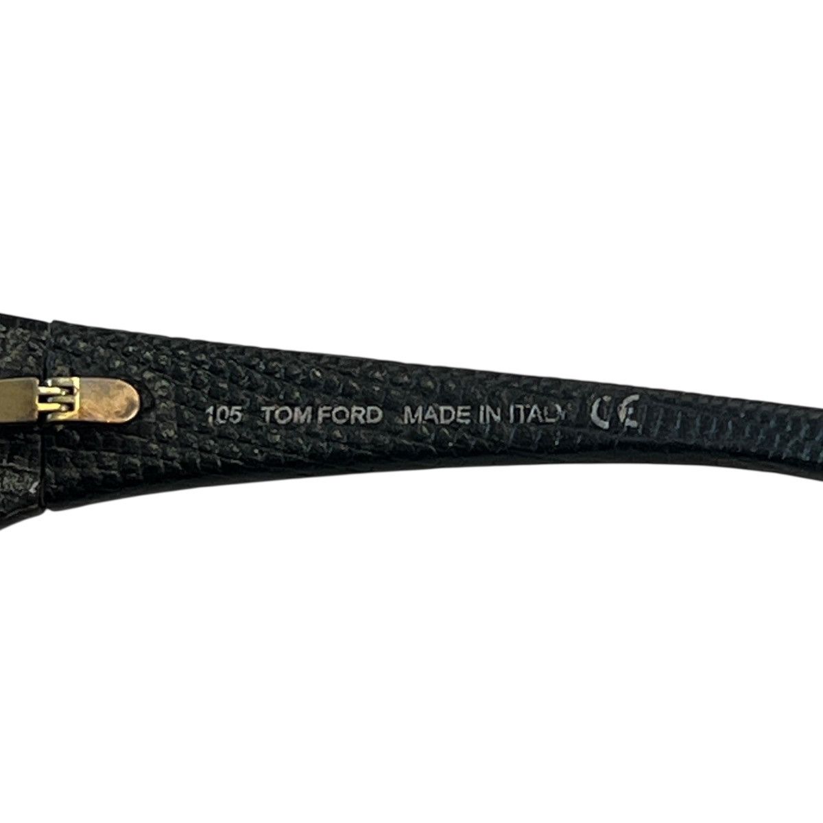Tom Ford TOM FORD Natasha Textured Leather Wrapped Shield Sunglasses Size ONE SIZE - 5 Thumbnail