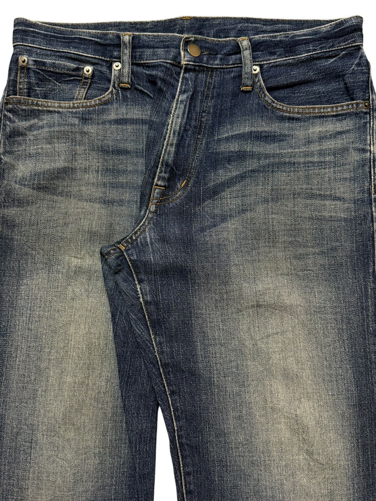 14th Addiction Vintage Y2K Japanese Brand Blue Faded Wash Relaxed Wide Leg Size US 32 / EU 48 - 3 Thumbnail
