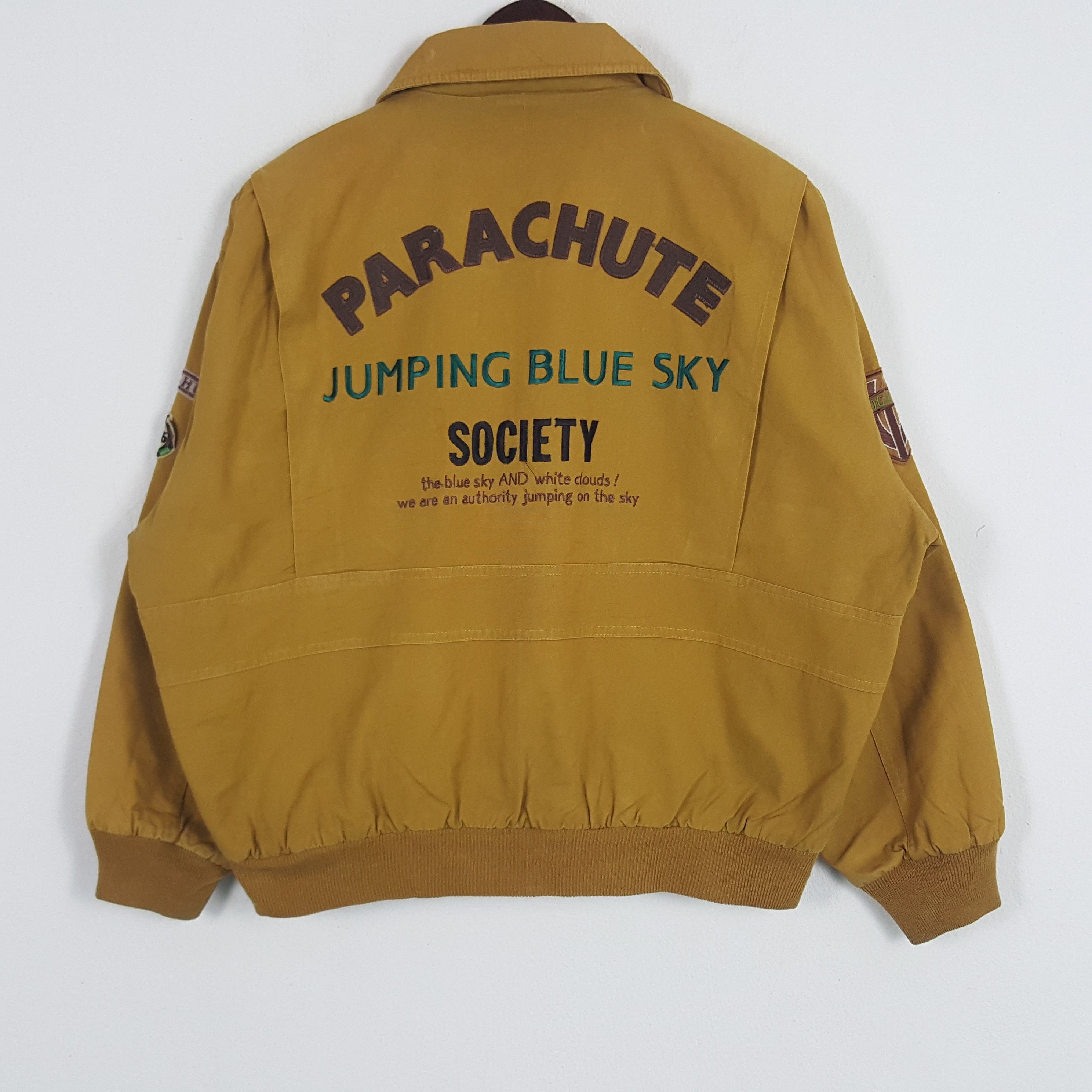 Vintage Parachute American Air Force Bomber Jacket