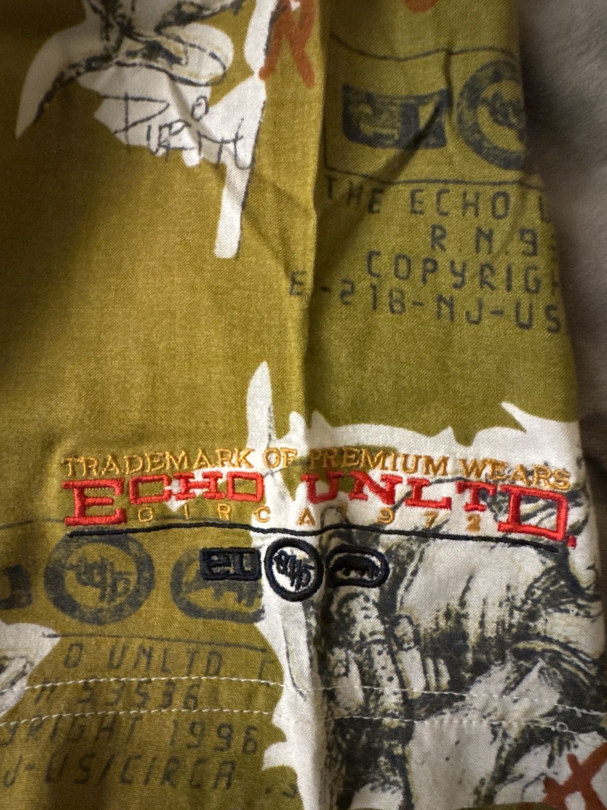 Ecko Unltd. Ecko Unltd ECHO UNLTD vintage s/s button up shirt Size US XL / EU 56 / 4 - 5 Thumbnail