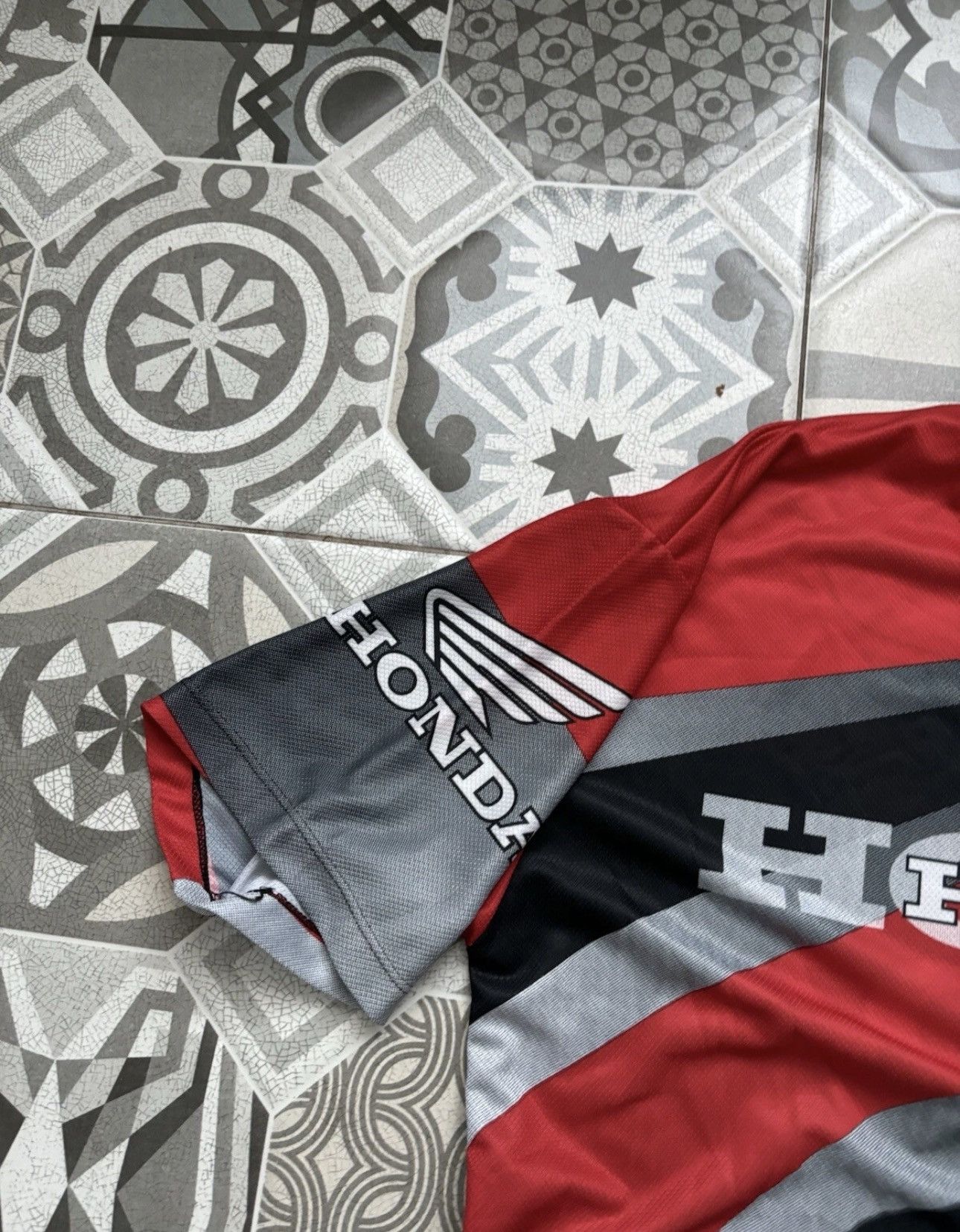 Honda Honda Racing Vintage Jersey T-Shirt Size US XL / EU 56 / 4 - 4 Thumbnail