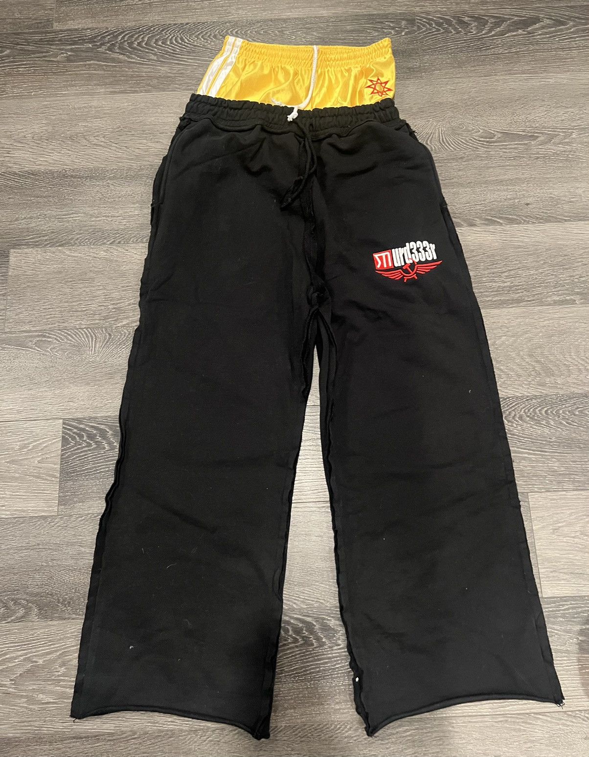 Greedy Unit × murd333r.fm Greedy unit x Murd333r.fm sweatpants Size US 30 / EU 46 - 1 Thumbnail