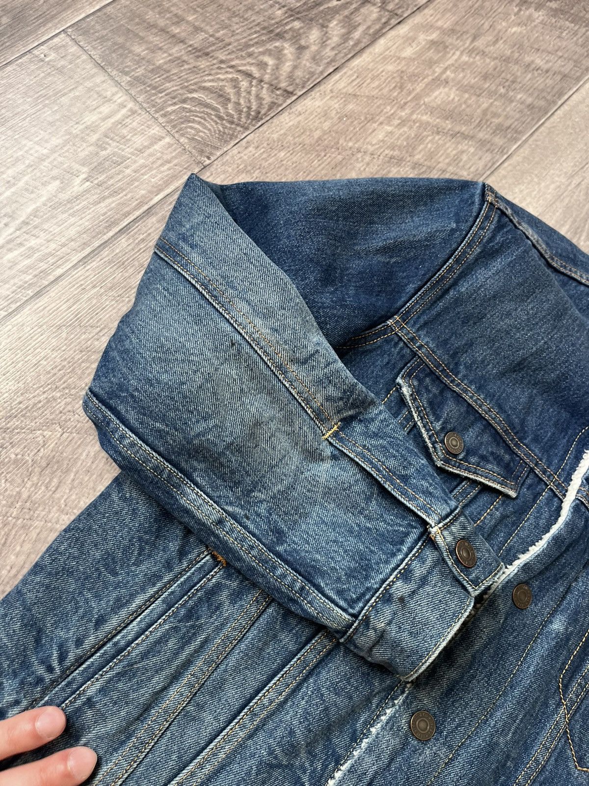 Levi's Vintage Levi’s Sherpa lined Trucker jacket Denim Size US M / EU 48-50 / 2 - 6 Thumbnail