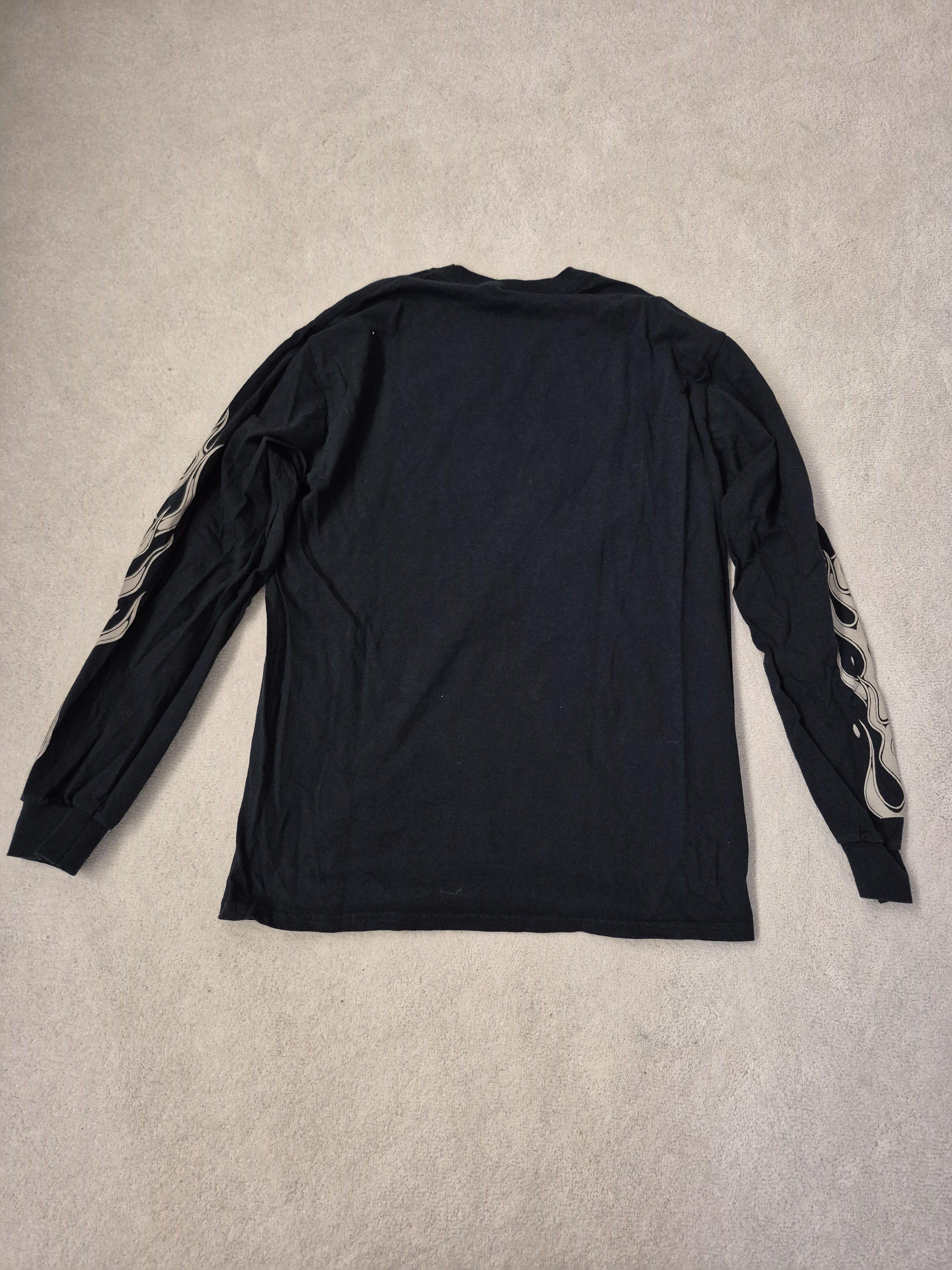 The Great Frog The great frog flame long Sleeve Black skull tshirt Medium Size US M / EU 48-50 / 2 - 4 Thumbnail