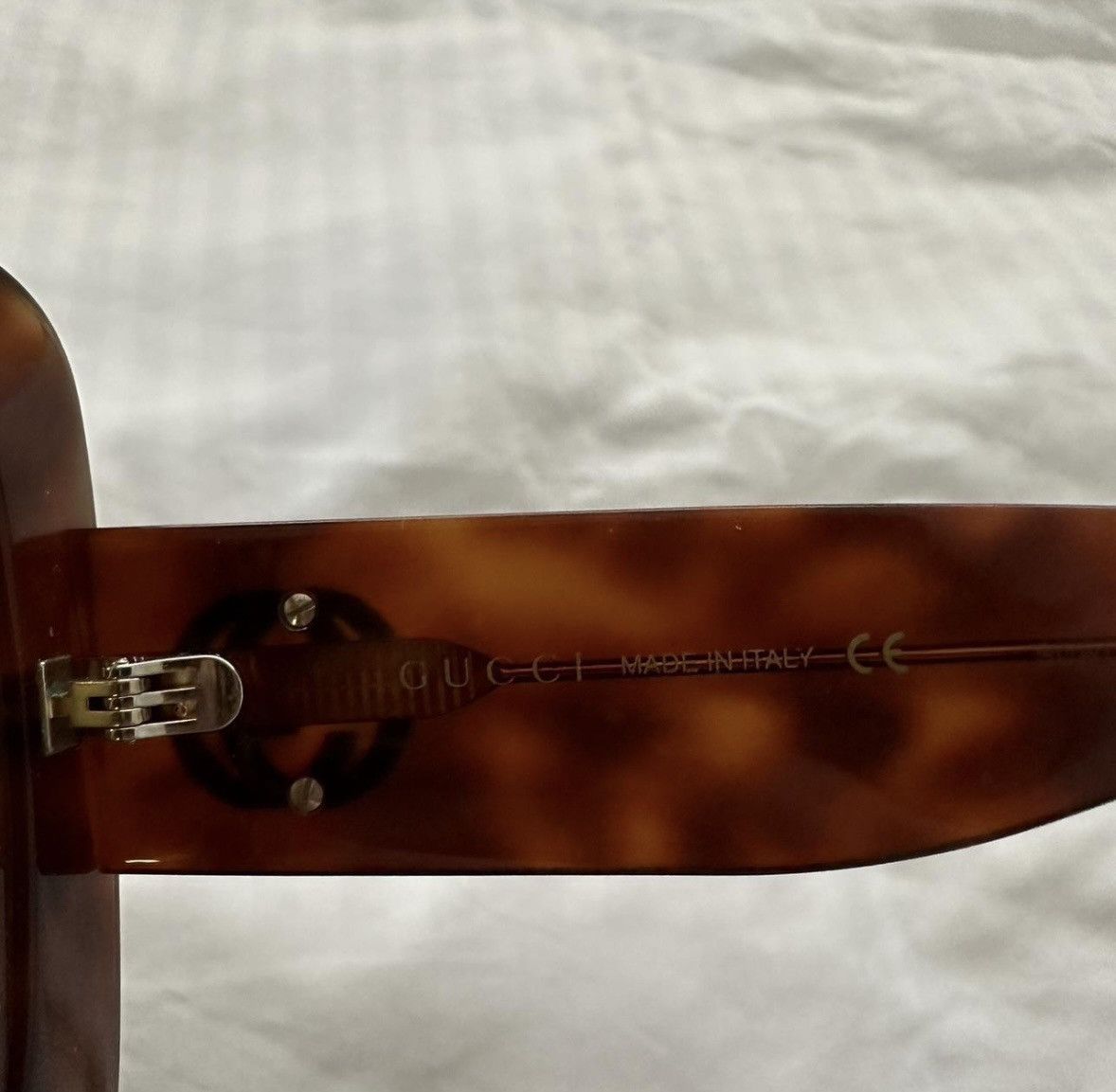 Gucci Gucci tortoise shell square sunglasses Size ONE SIZE - 5 Thumbnail