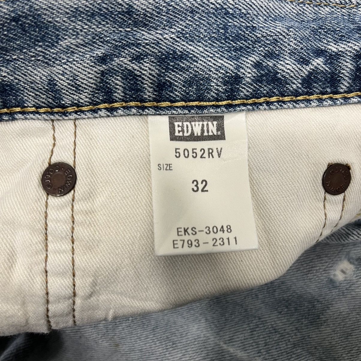 Edwin Vintage Edwin Japan Distressed Redline Denim Jeans Size US 32 / EU 48 - 20 Thumbnail