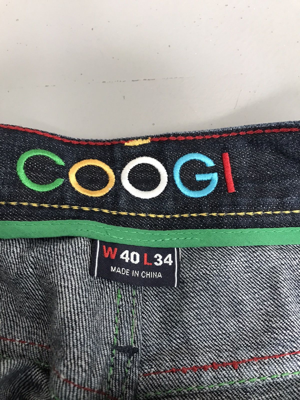 Coogi × Vintage Crazy Coogi Embroidered Denim Size US 40 / EU 56 - 10 Thumbnail