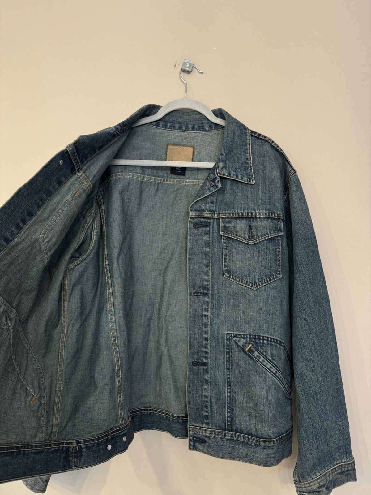Gap Gap vintage denim jacket button up jeans west USA Size US XL / EU 56 / 4 - 4 Thumbnail