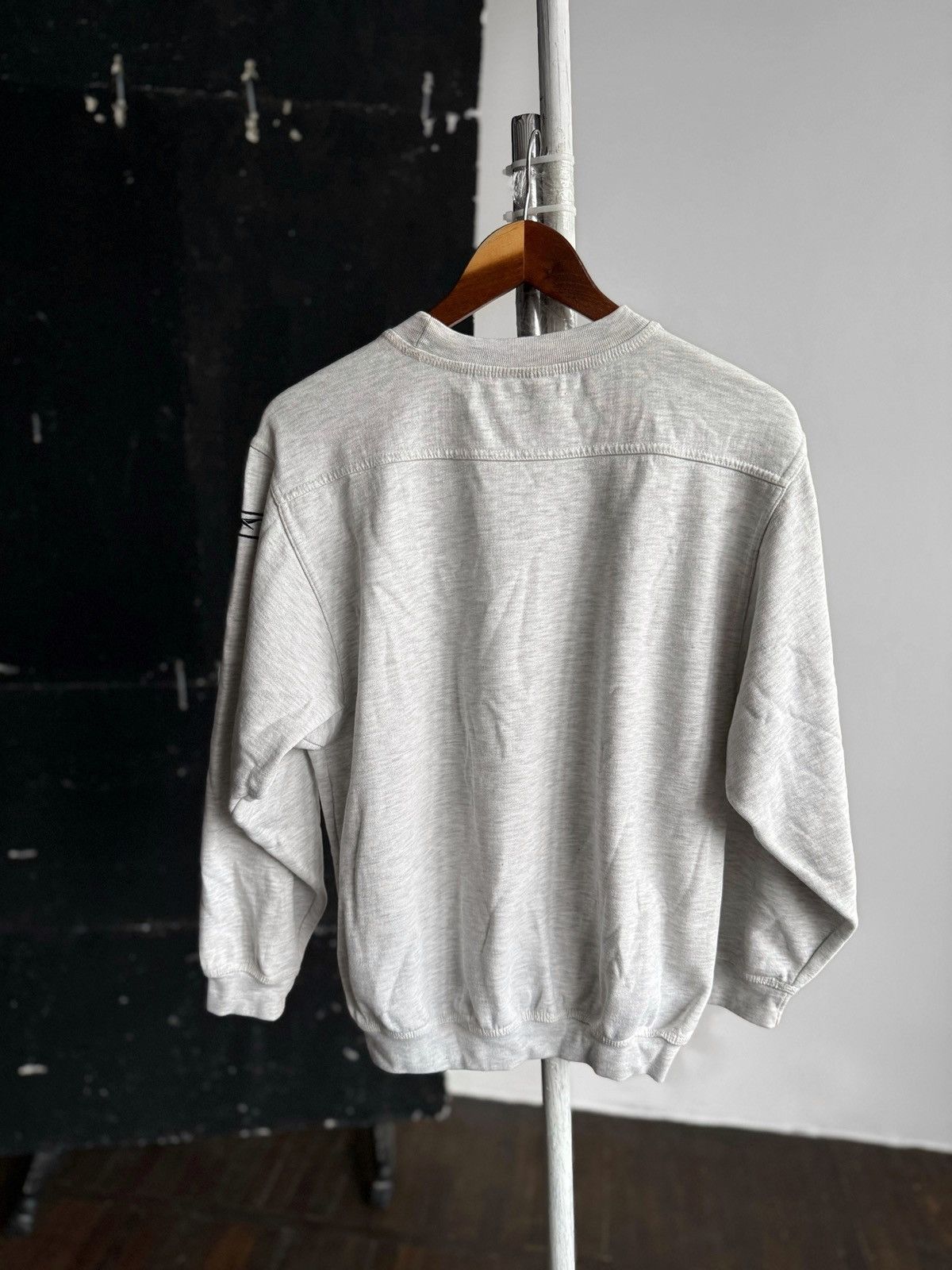 Reebok Reebok Mens Gray Sweatshirt Vintage 90s 00s Embroidered Logo Size US XS / EU 42 / 0 - 2 Thumbnail