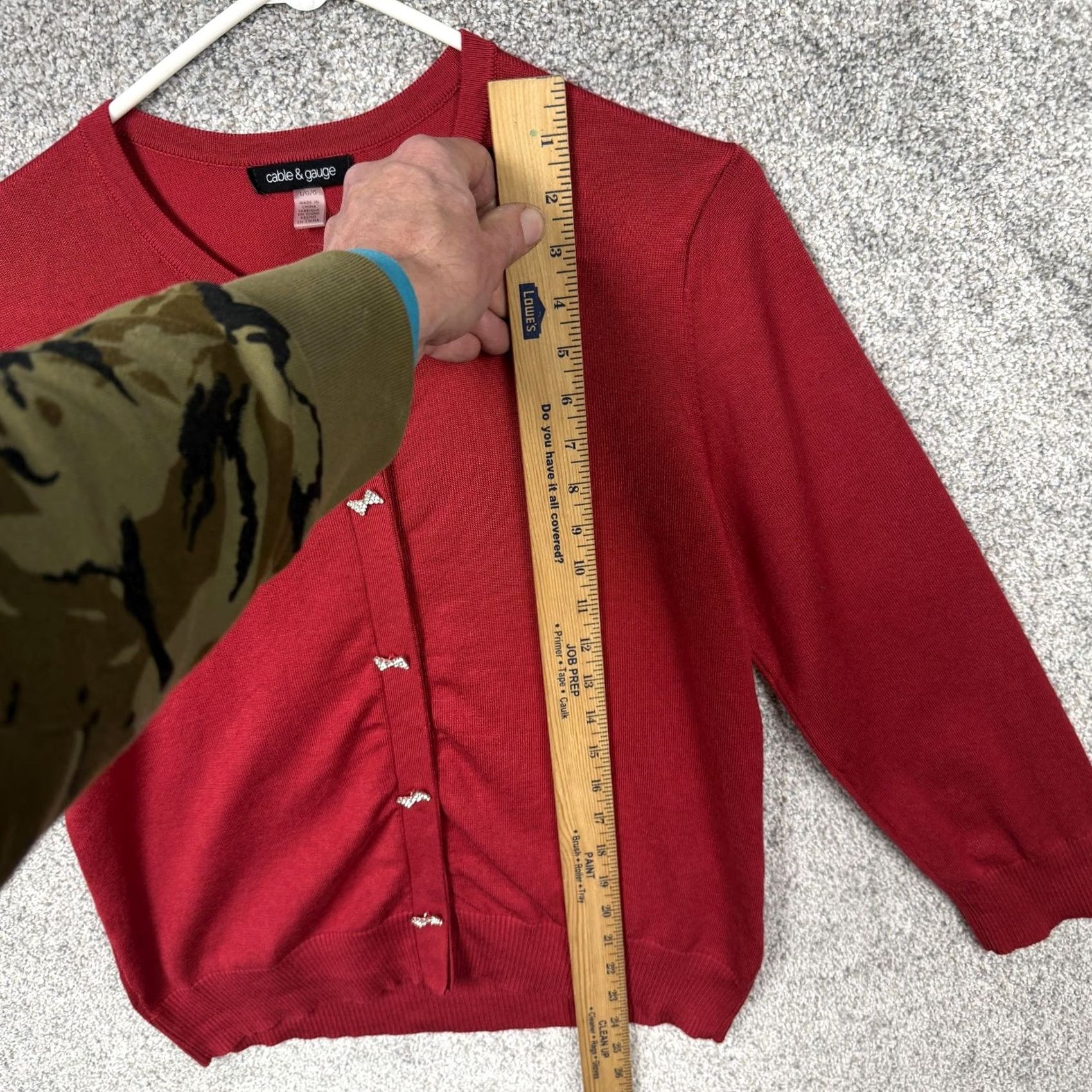 Vintage Nike Shirt Women Adult Large Red Bow Cardigan? Size L / US 10 / IT 46 - 2 Thumbnail