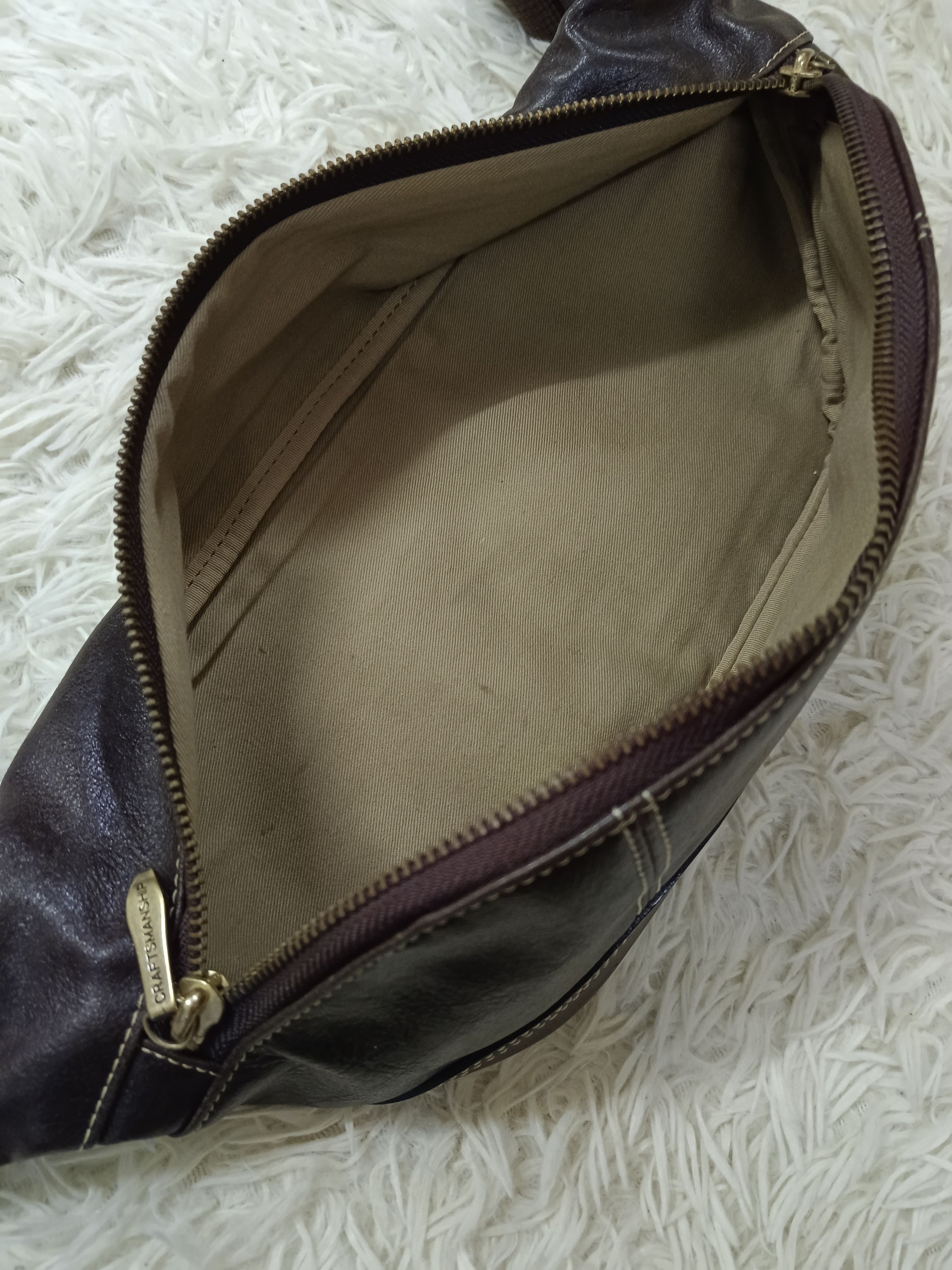 Leather CRAFTMANSHIP LEATHER POUCH/CROSSBODY Size ONE SIZE - 5 Thumbnail