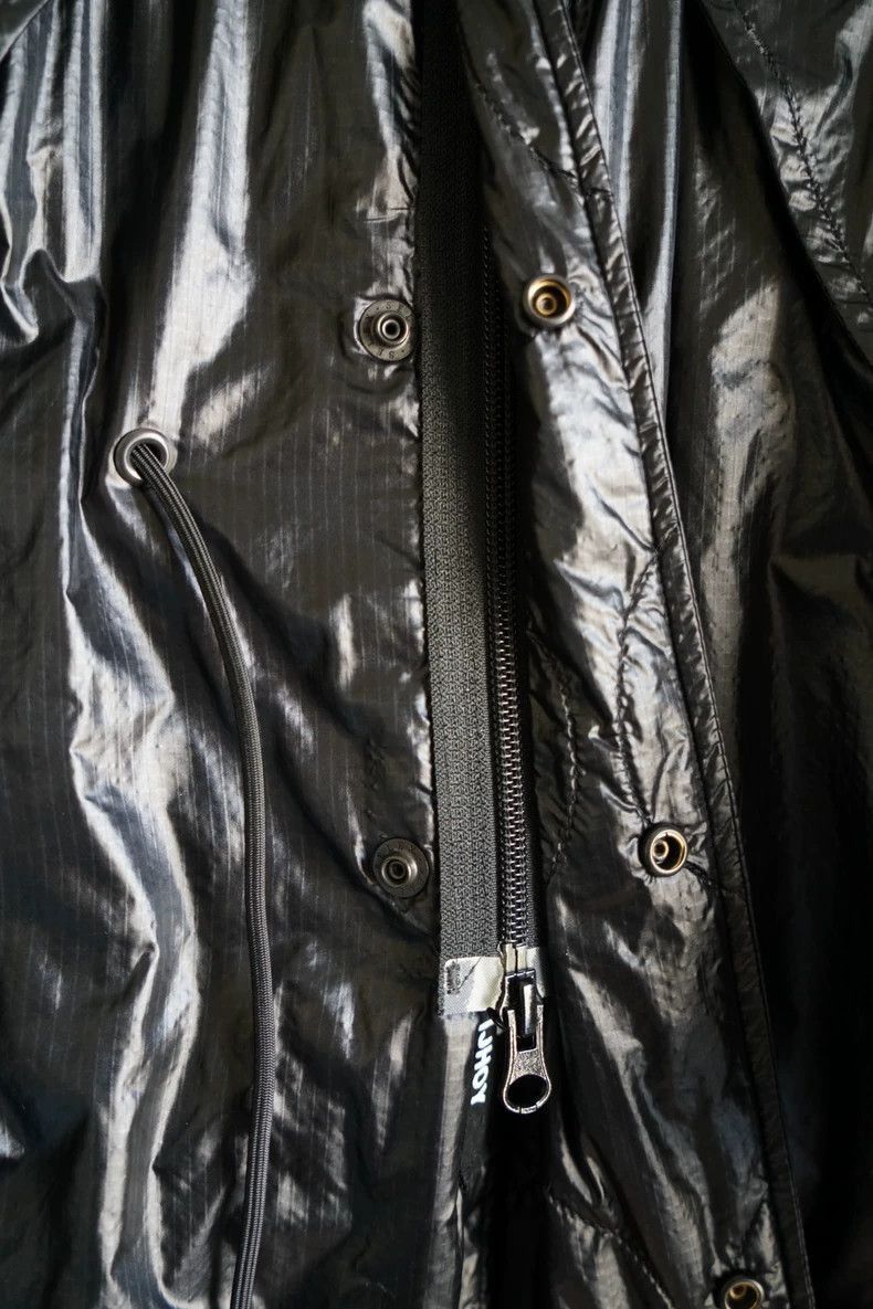 Yohji Yamamoto Yohji Yamamoto Yohji Yamamoto Black Nylon Parka Jacket Size US M / EU 48-50 / 2 - 5 Thumbnail