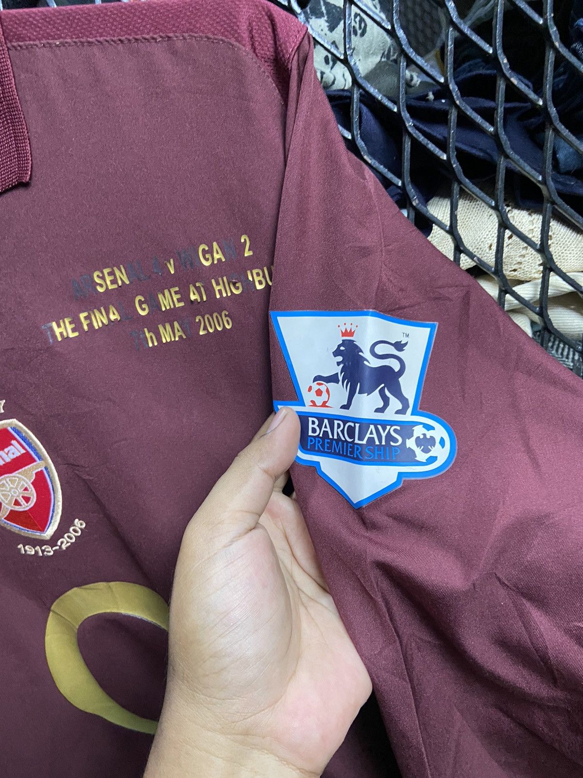 Other Arsenal 2006 Final Jersey Size US M / EU 48-50 / 2 - 8 Thumbnail