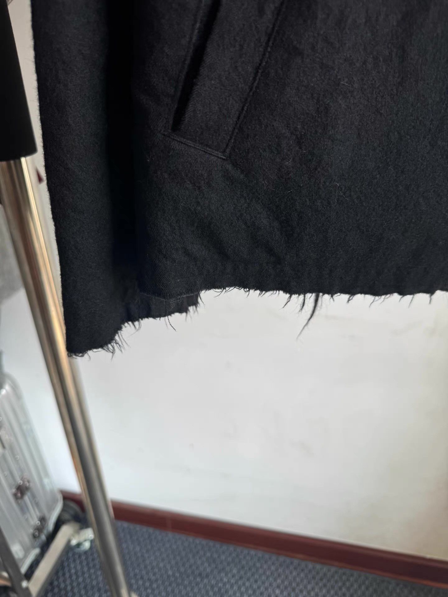 Comme des Garcons COMME des GARÇONS Homme Zip-Up Wool Jacket。 Q17 Size US M / EU 48-50 / 2 - 4 Thumbnail