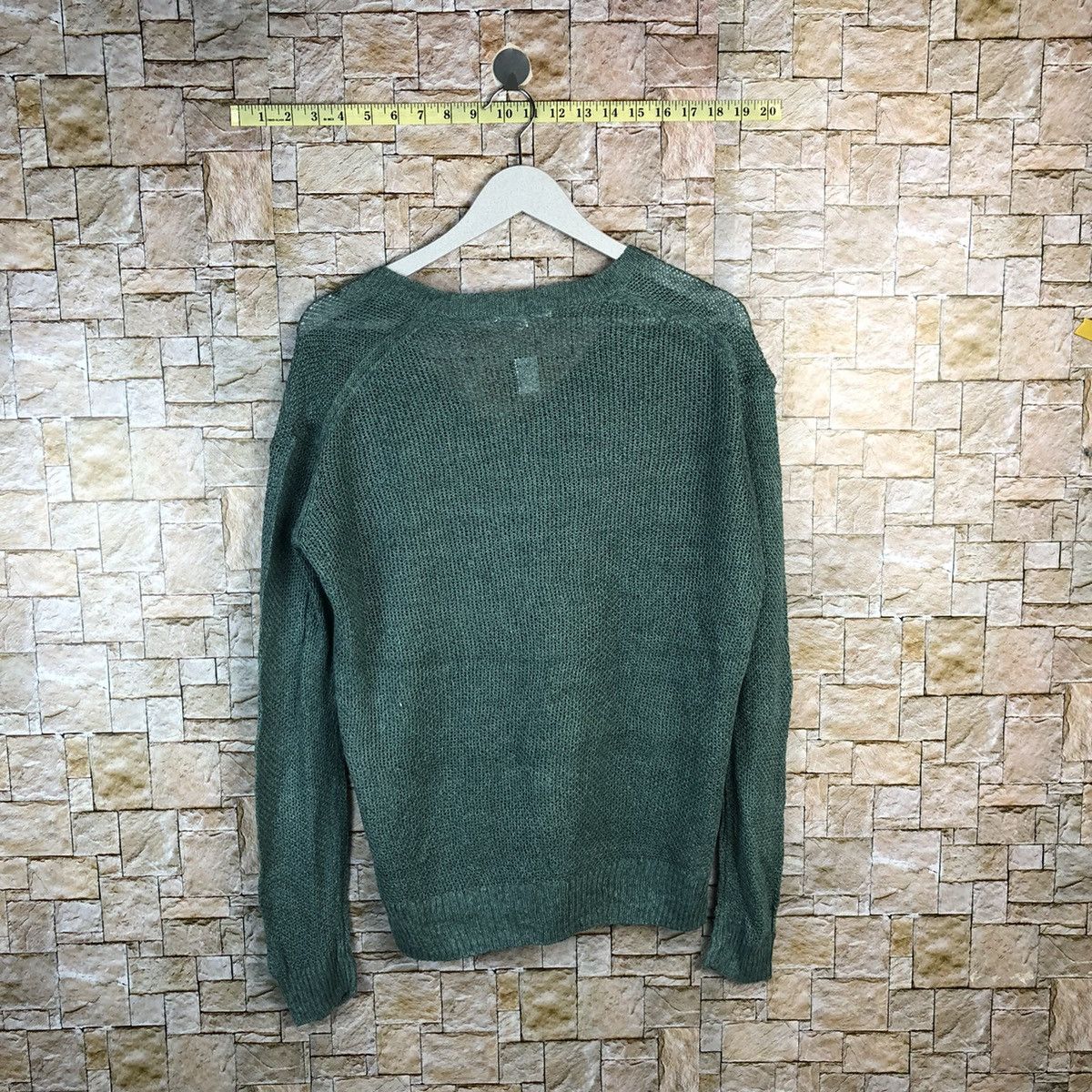 Vintage Uniqlo japan vintage Green Knitwear #A1218 Size US XL / EU 56 / 4 - 12 Thumbnail