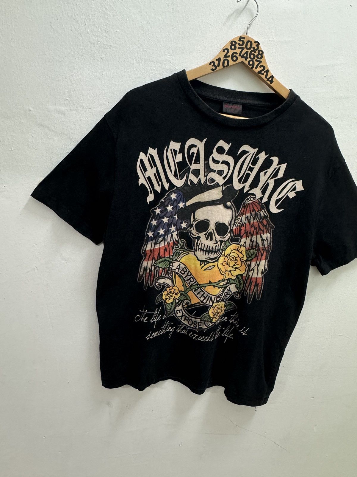 Christian Audigier SPACE OPERA SKULLS CROSS DESIGN ED HARDY STYLE Size US L / EU 52-54 / 3 - 3 Thumbnail