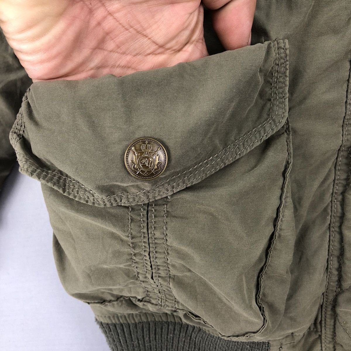 If Six Was Nine Vintage Punk OG Parka Jacket Hoodie by Rush Hour Size US XS / EU 42 / 0 - 13 Thumbnail