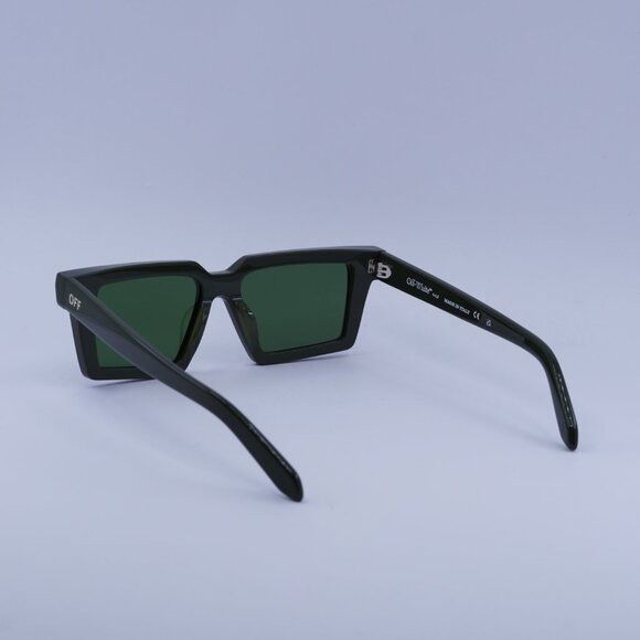 Off-White Off-White OERI142 WINDSOR 5655 Sunglasses Green Square Frame Size ONE SIZE - 6 Thumbnail