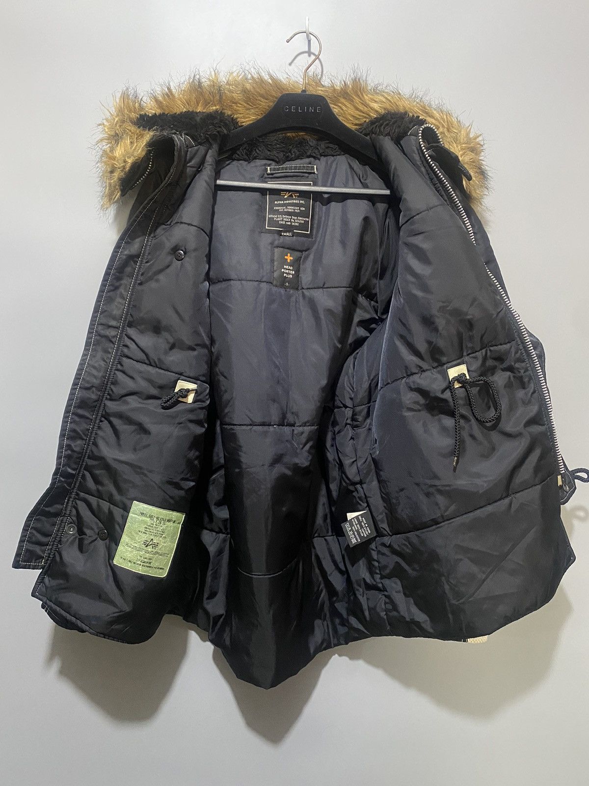 Alpha Industries Head Porter x Alpha Industries- Parka Type N-3B Size US S / EU 44-46 / 1 - 3 Thumbnail