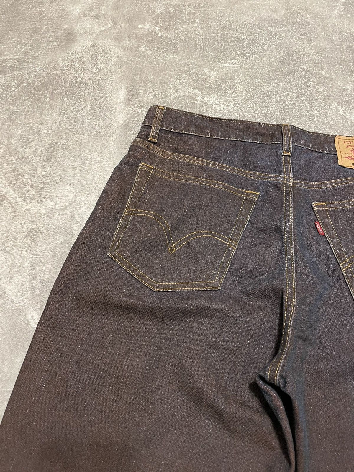 Levi's × Levi's Vintage Clothing × Vintage Vintage Levis 517 Washed Garment Dye Distressed Jeans Size US 34 / EU 50 - 7 Thumbnail