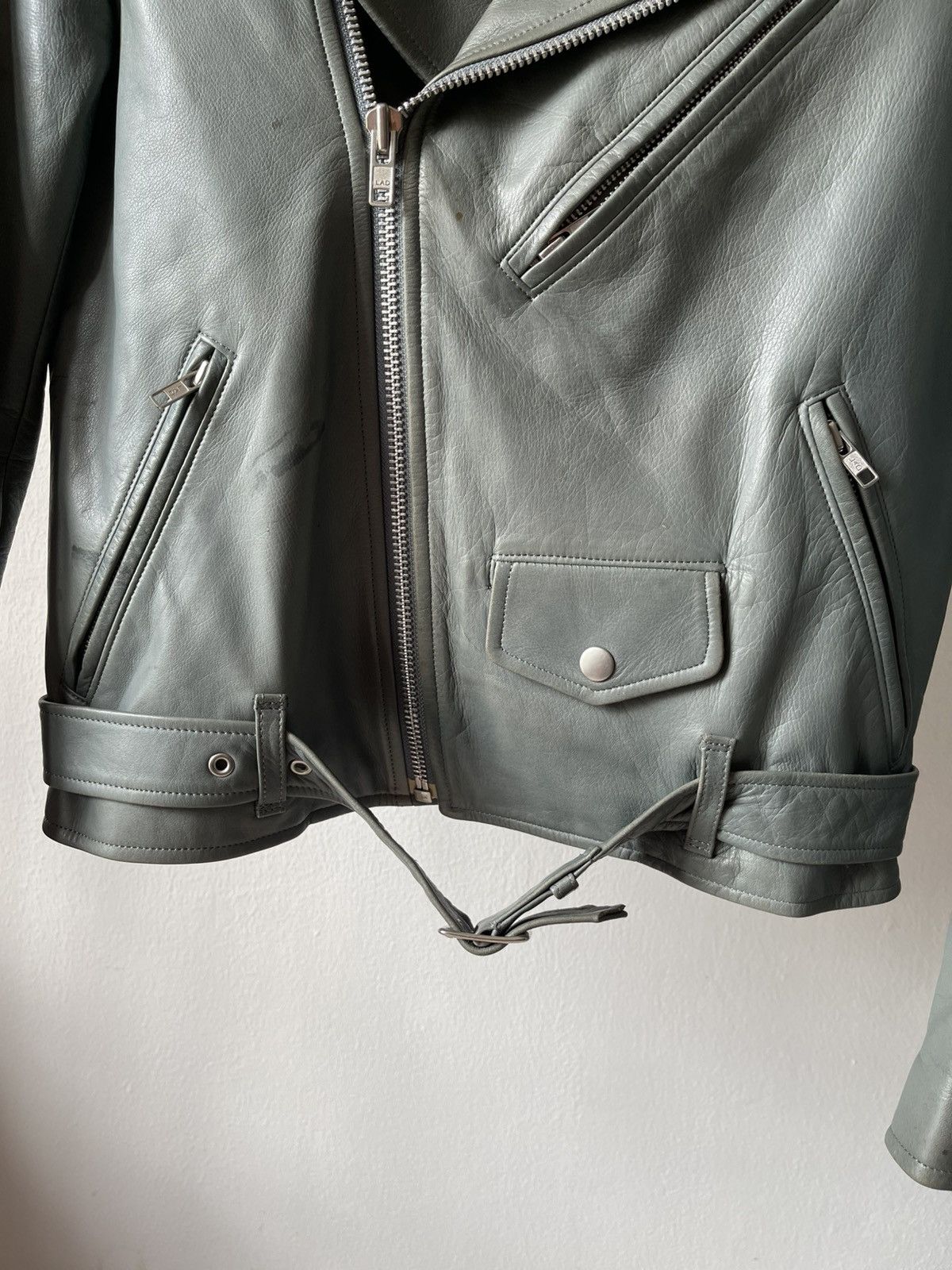 Lad Musician 2000s Led Musician Leather Bikers Jacket Size US S / EU 44-46 / 1 - 7 Thumbnail